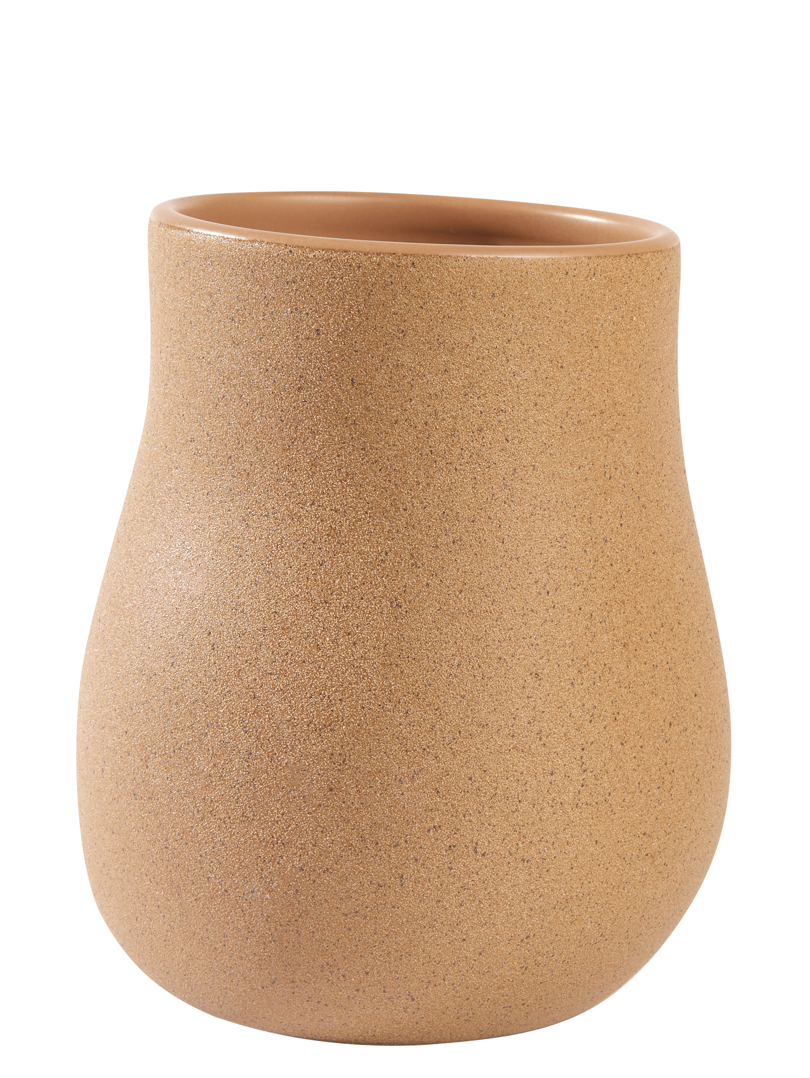 INTERO Bloempot bruinH 14,8 cm - Ø 12 cm