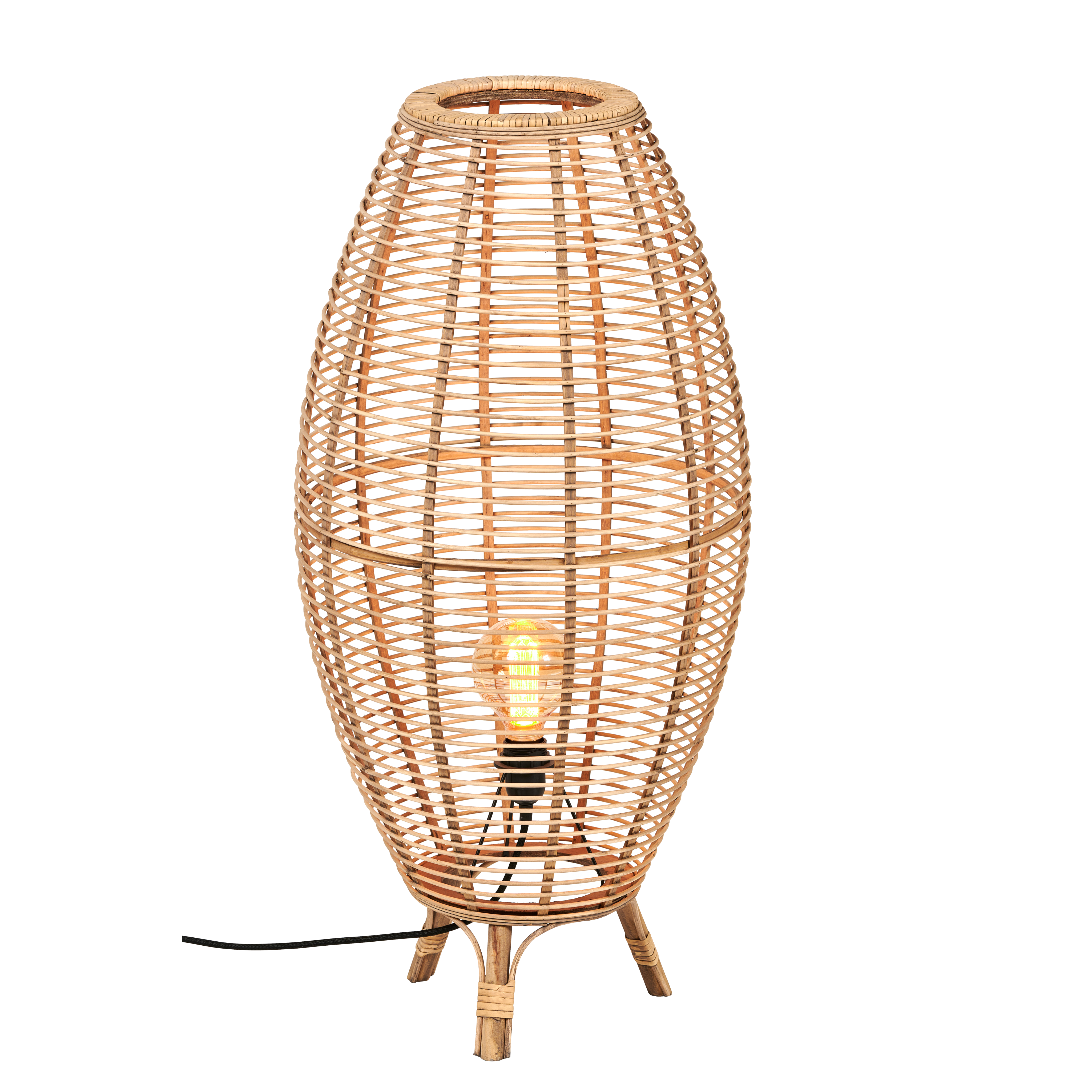 ARZU Staanlamp E27 naturelH 85 x B 41 x L 41 cm