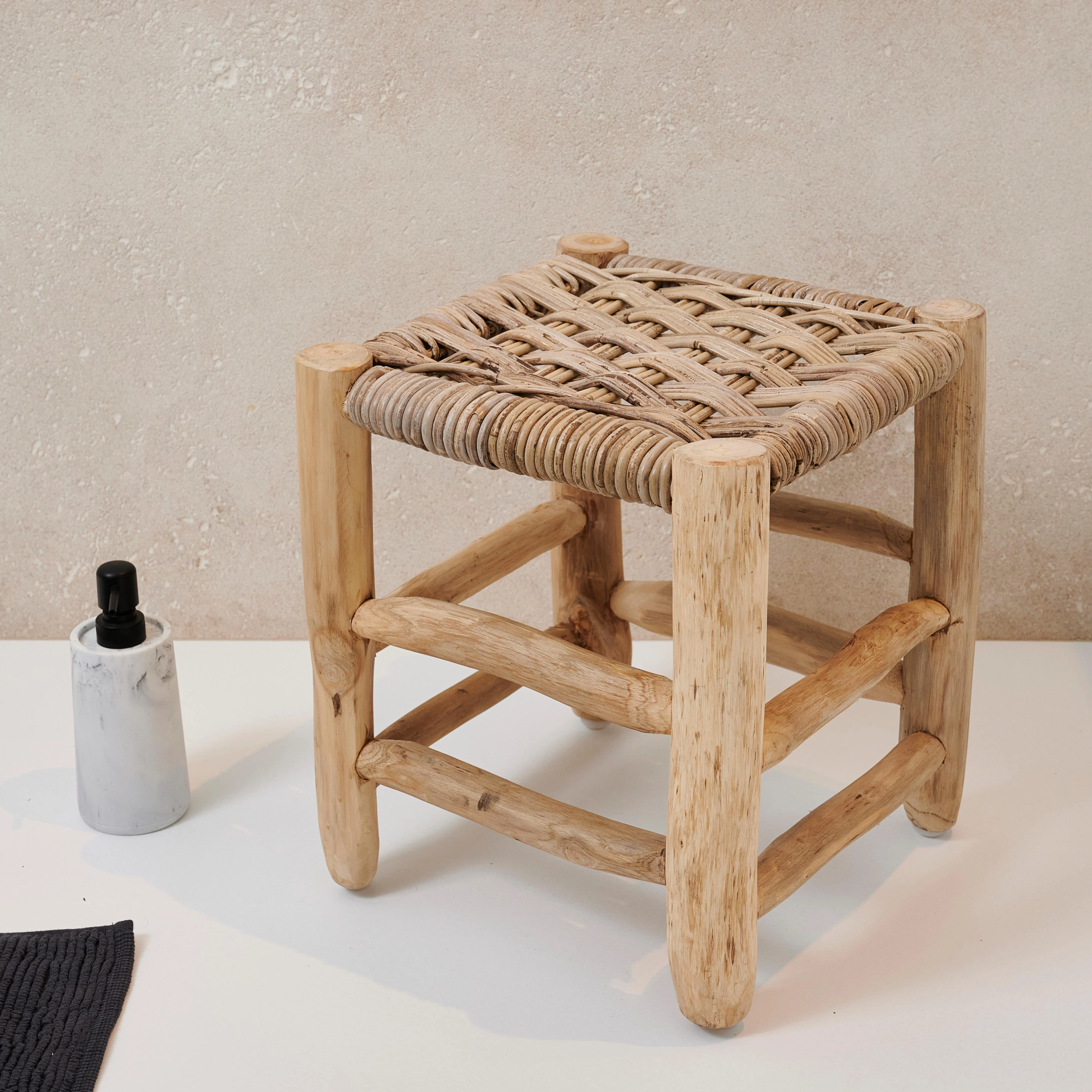 KANAI Kruk 2 maten small naturelH 37 x B 32 x D 32 cm