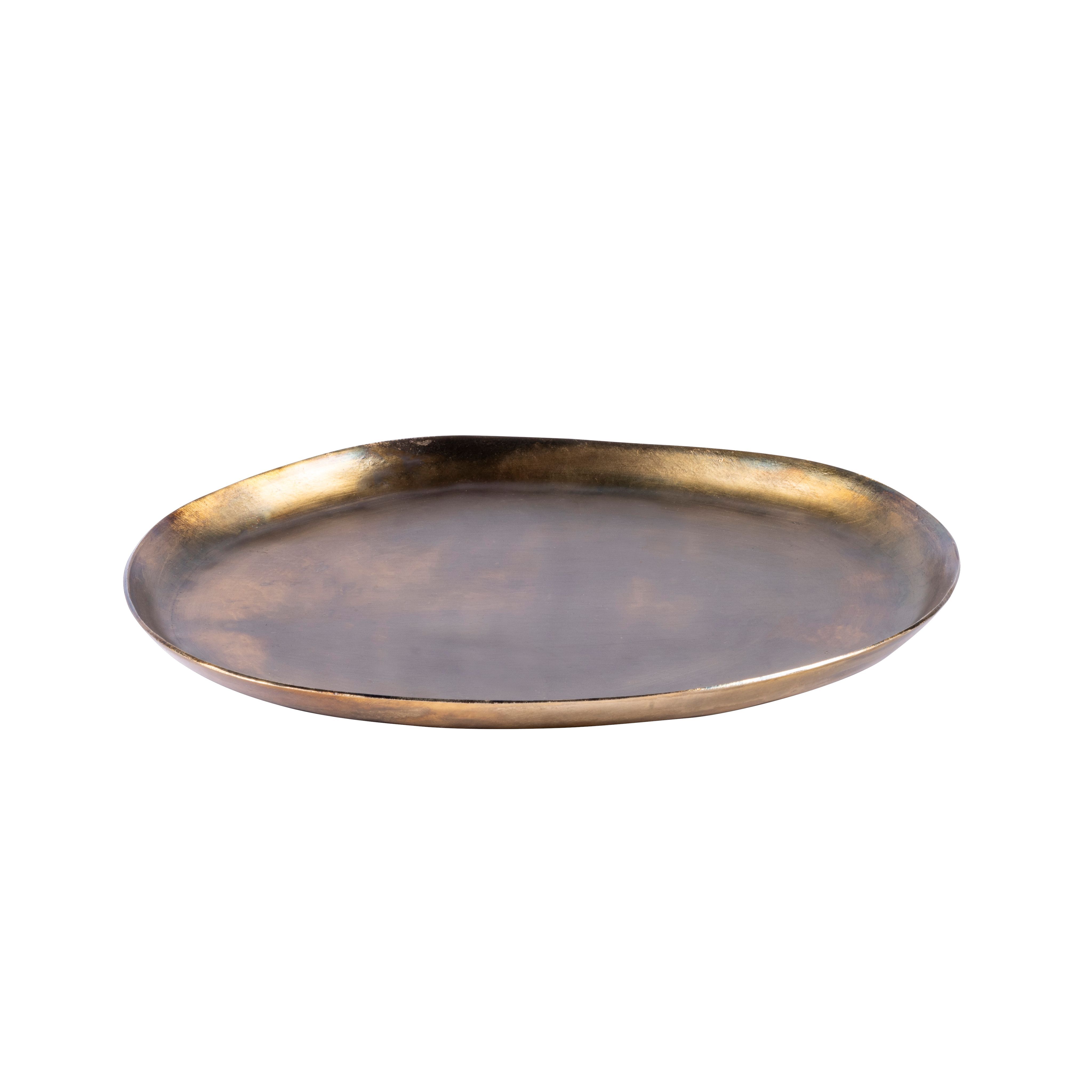 OVALS Presenteerschaal goudH 1,5 x B 25 x L 27 cm