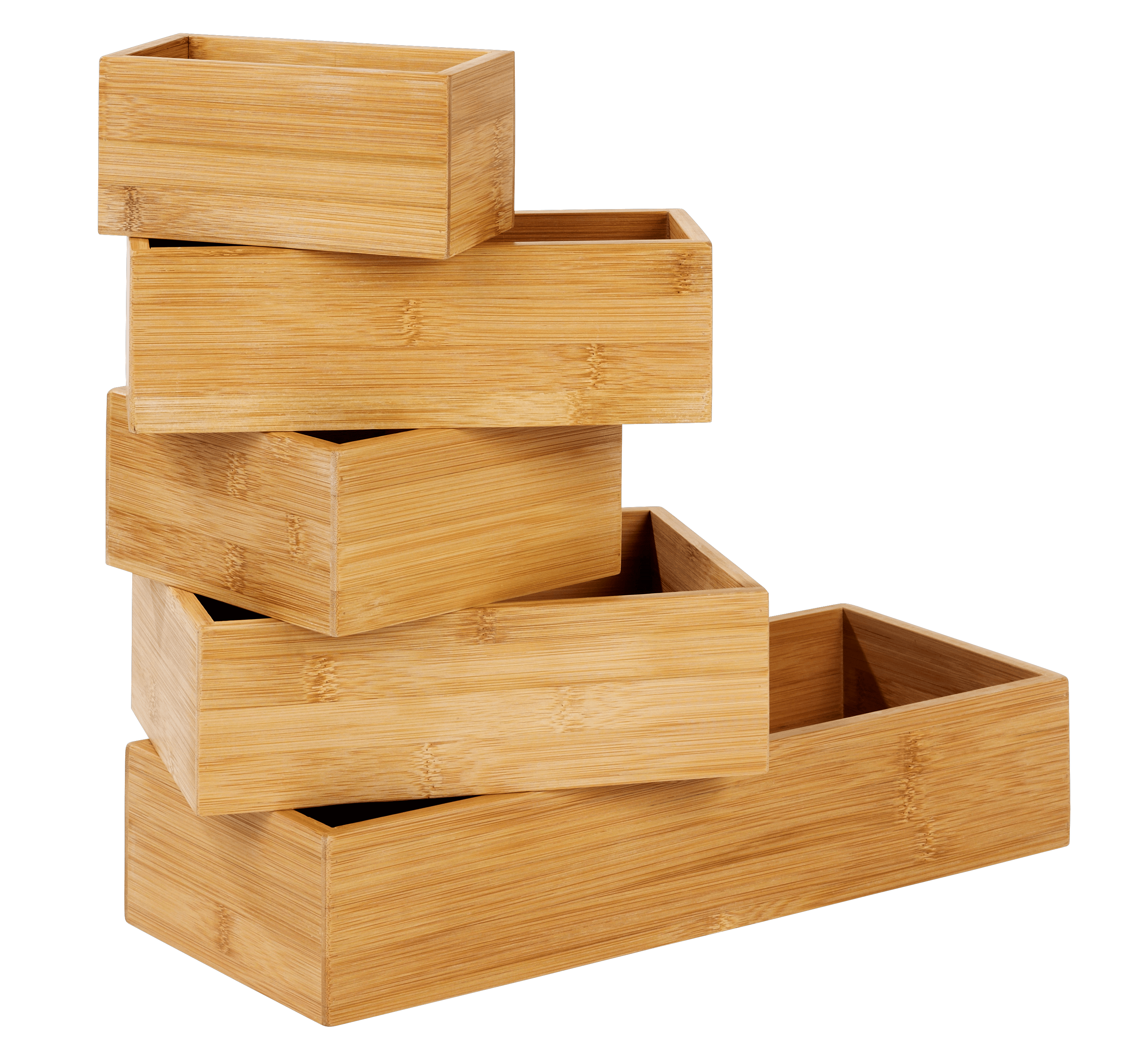 BAMBOO Lade organiser naturelH 7 x B 23 x D 15 cm - CASA