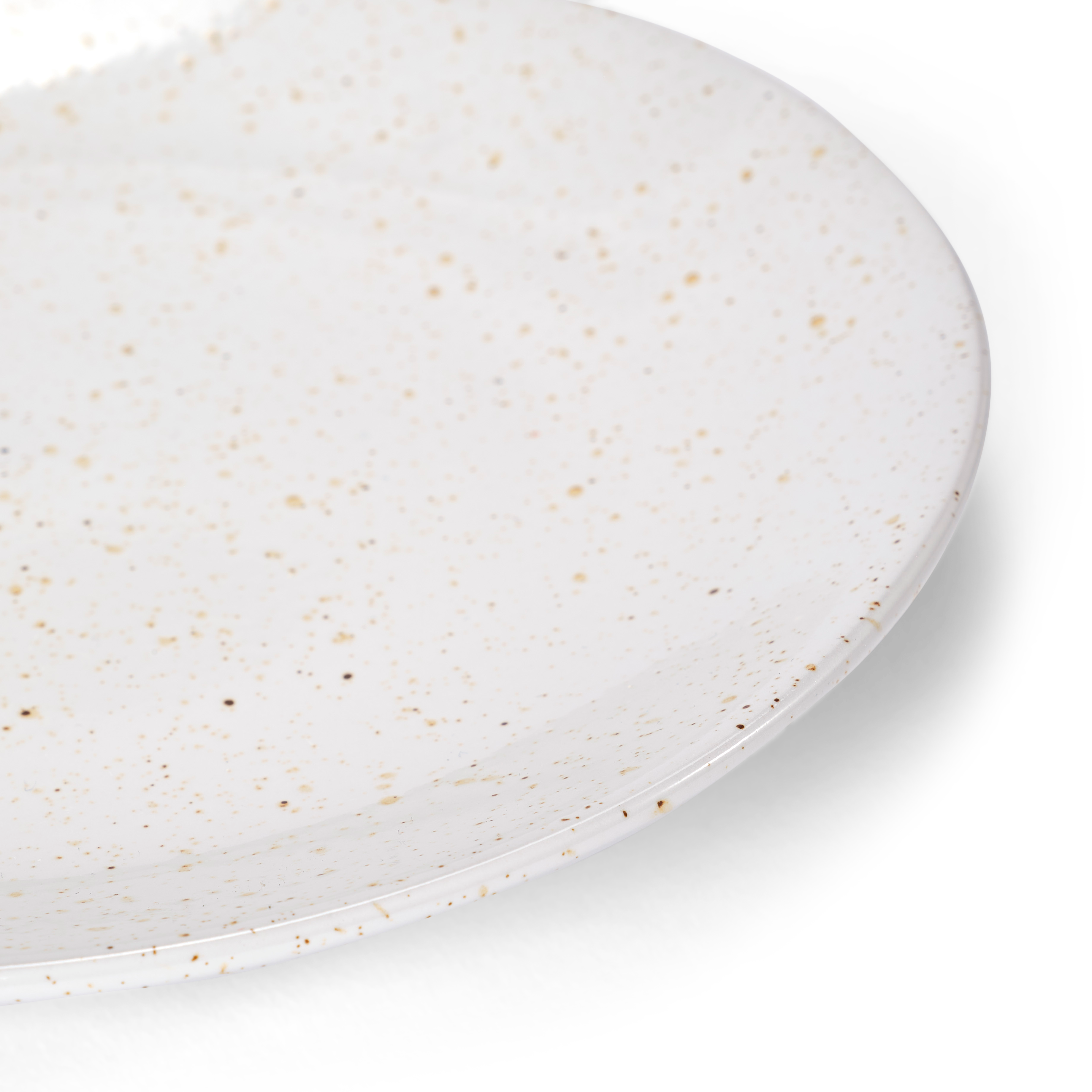 TERRA Bord wit - set van 4 Ø 21 cm