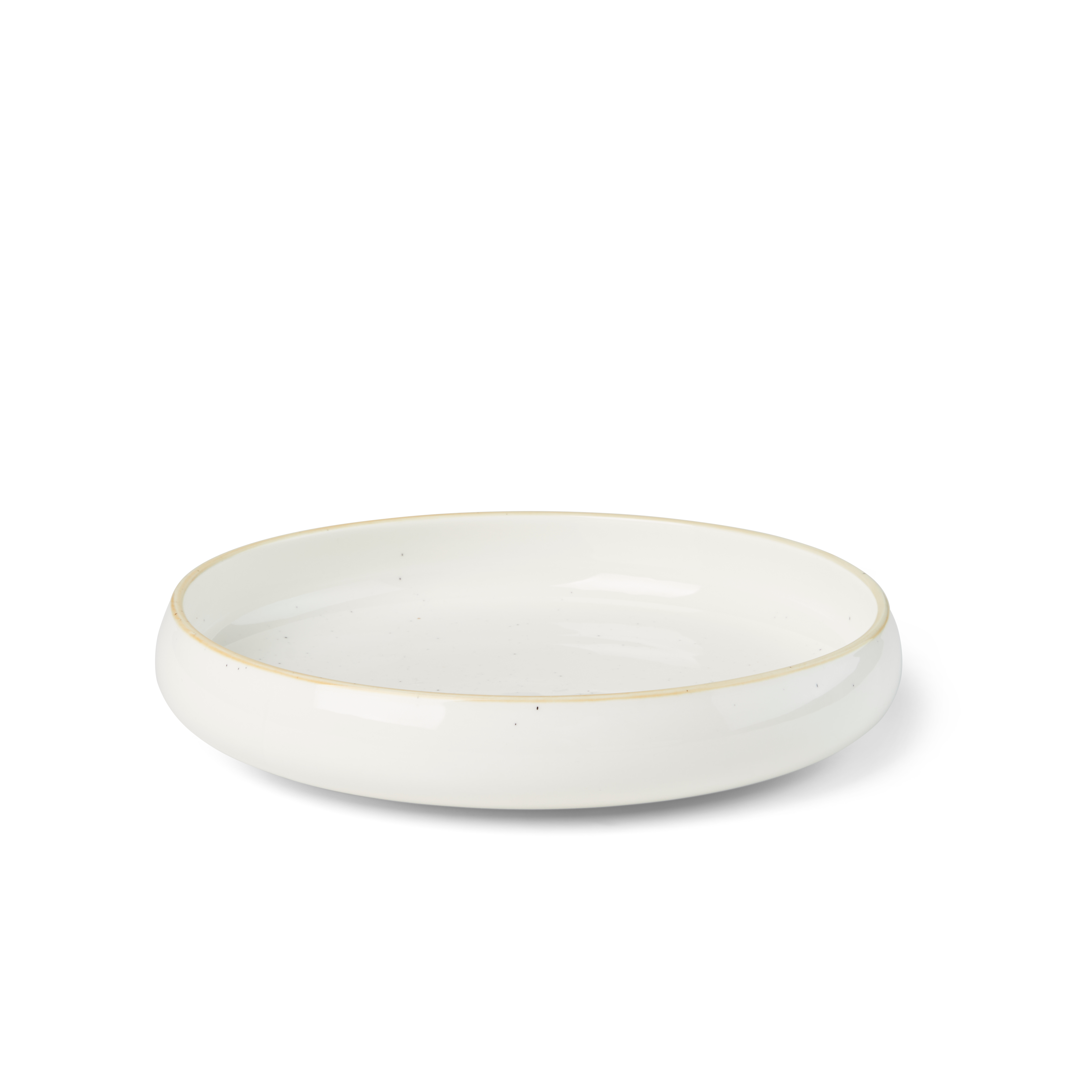 REALE Diep bord wit - set van 3 H 5 cm - Ø 24 cm