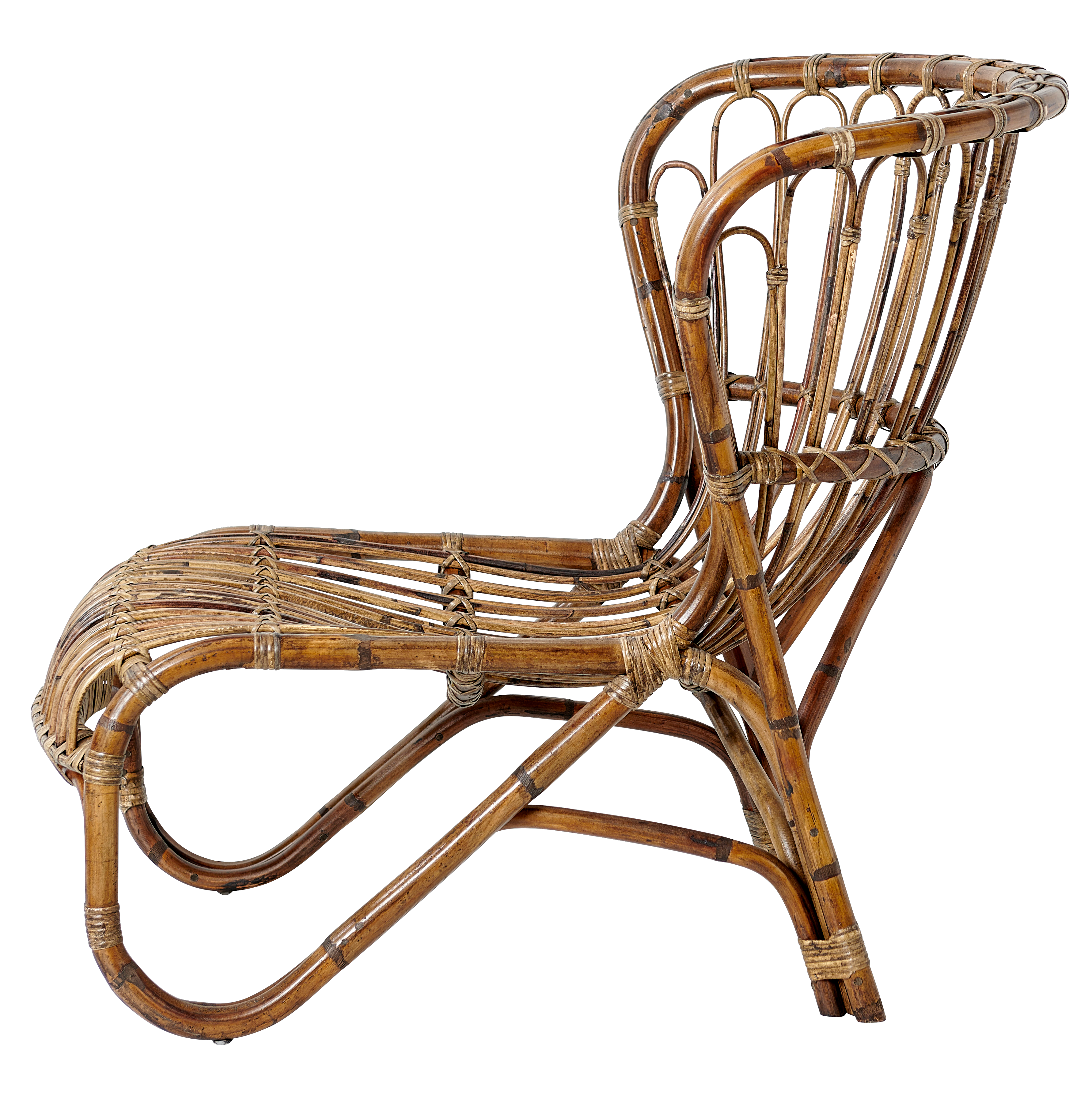 GOMAR Lounge stoel naturelH 81 x B 73 x D 93 cm