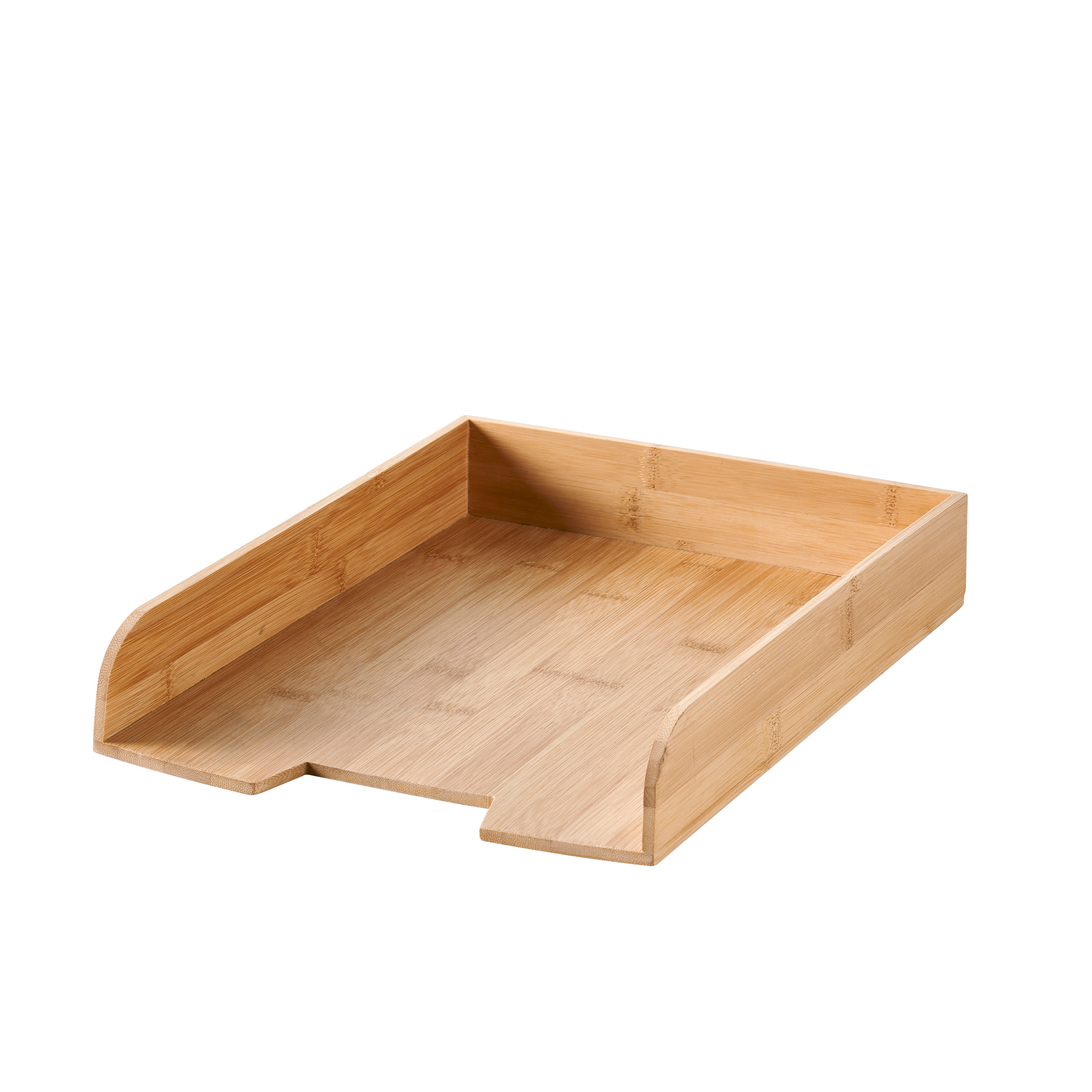 BAMBOO Brievenbakje naturelH 5,5 x B 35 x D 27 cm
