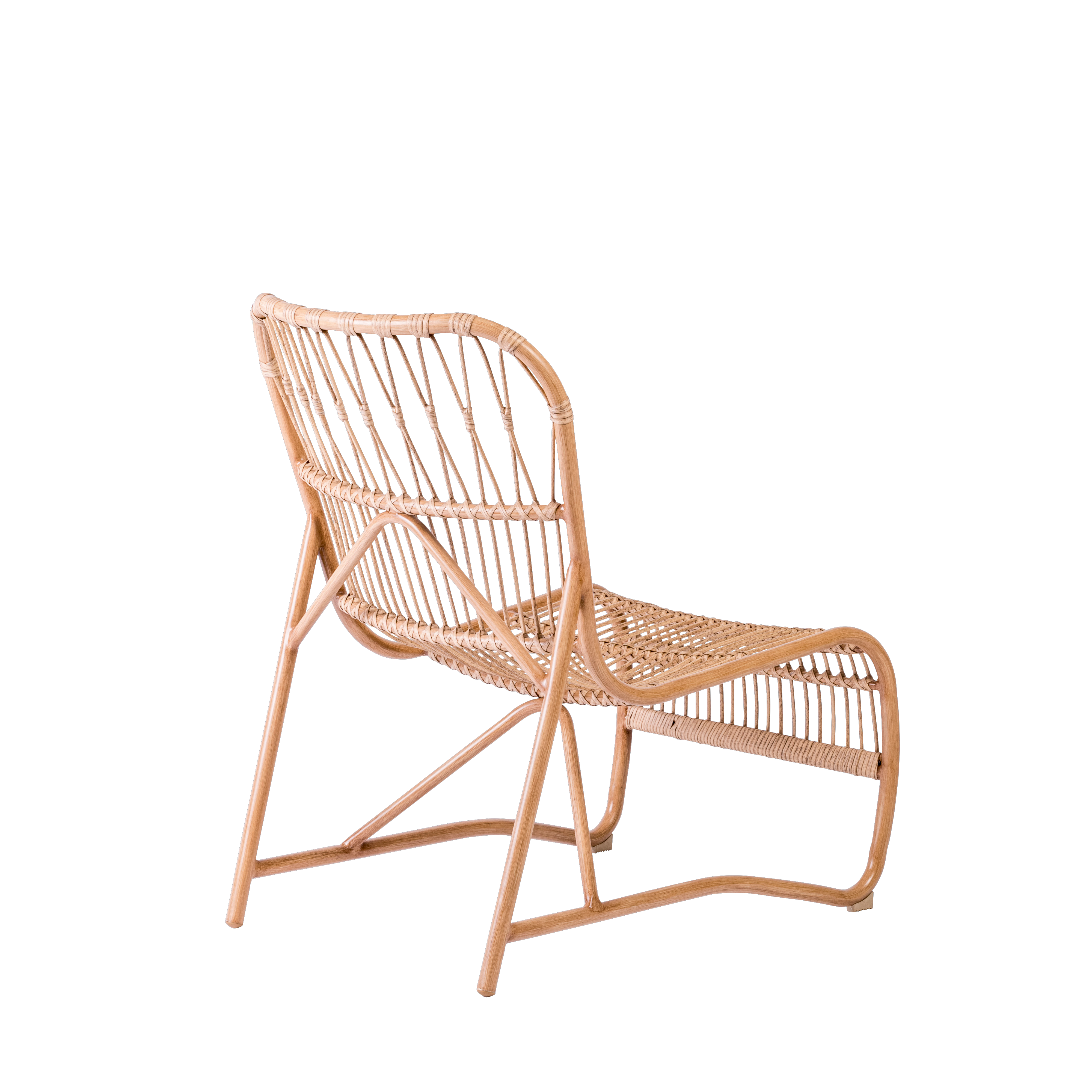 BINANG Lounge zetel naturelH 88 x B 61 x L 81 cm - CASA