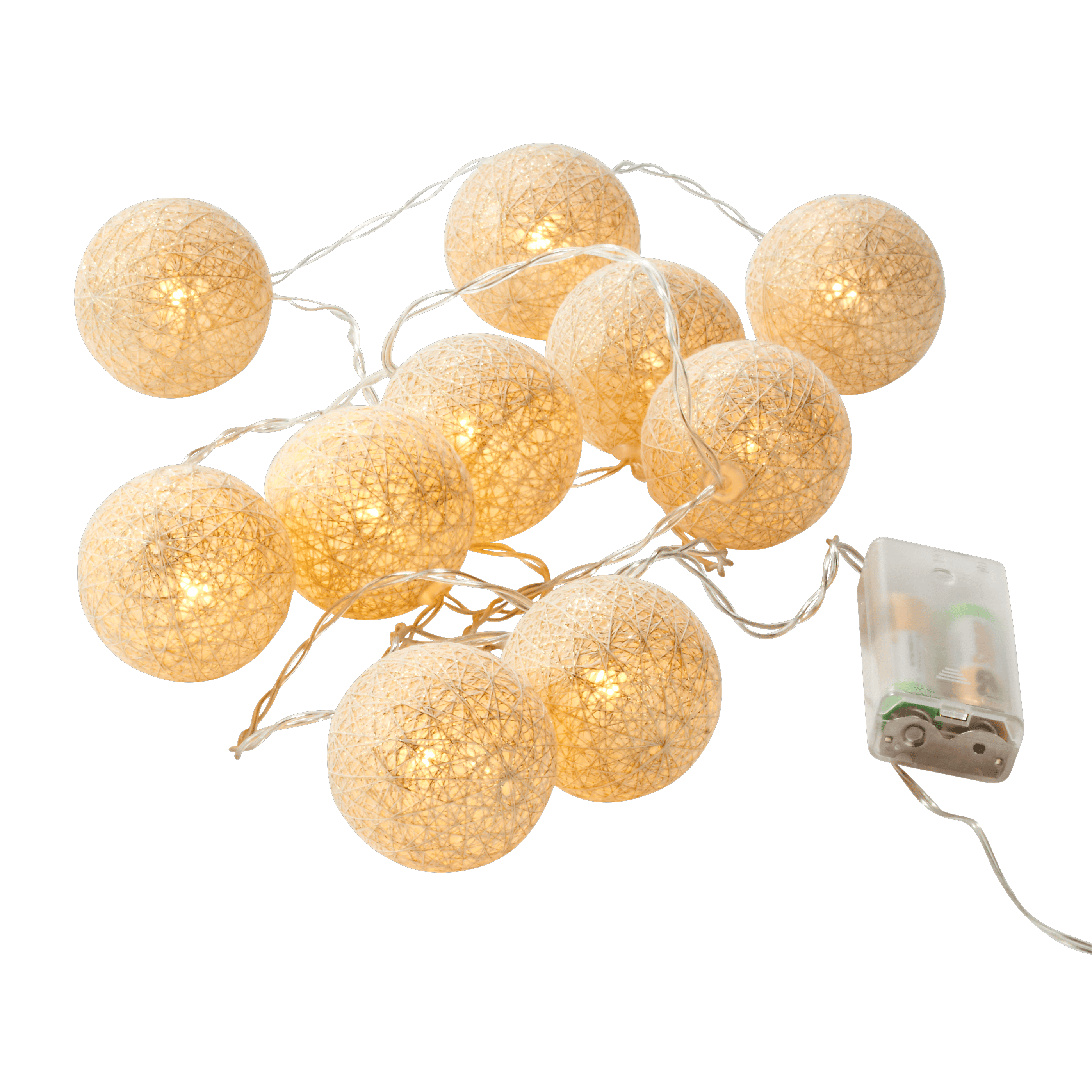 LUIS Lichtsnoer 10 Leds goud