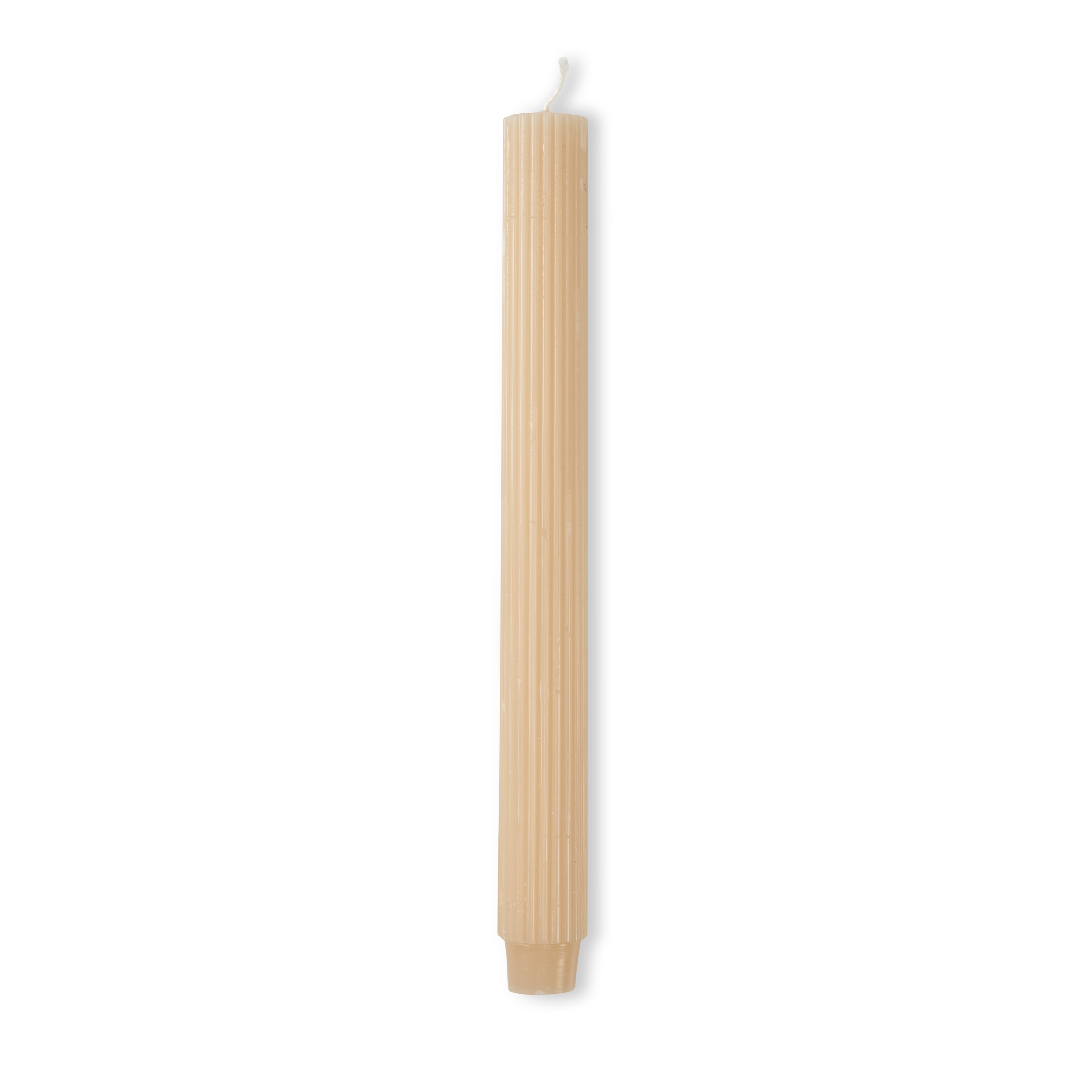 RIB Rib kaars bruinL 25 cm - Ø 2,6 cm