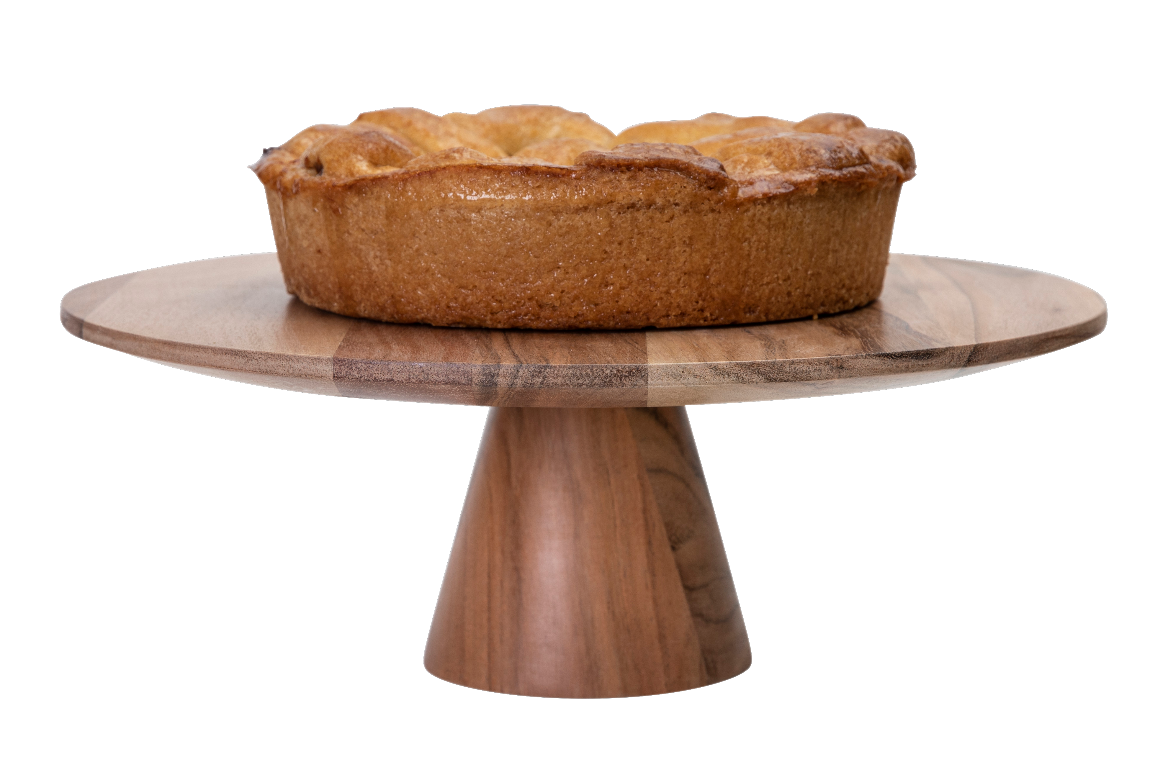 ACACIA Cakestaander naturelH 10 cm - Ø 30 cm