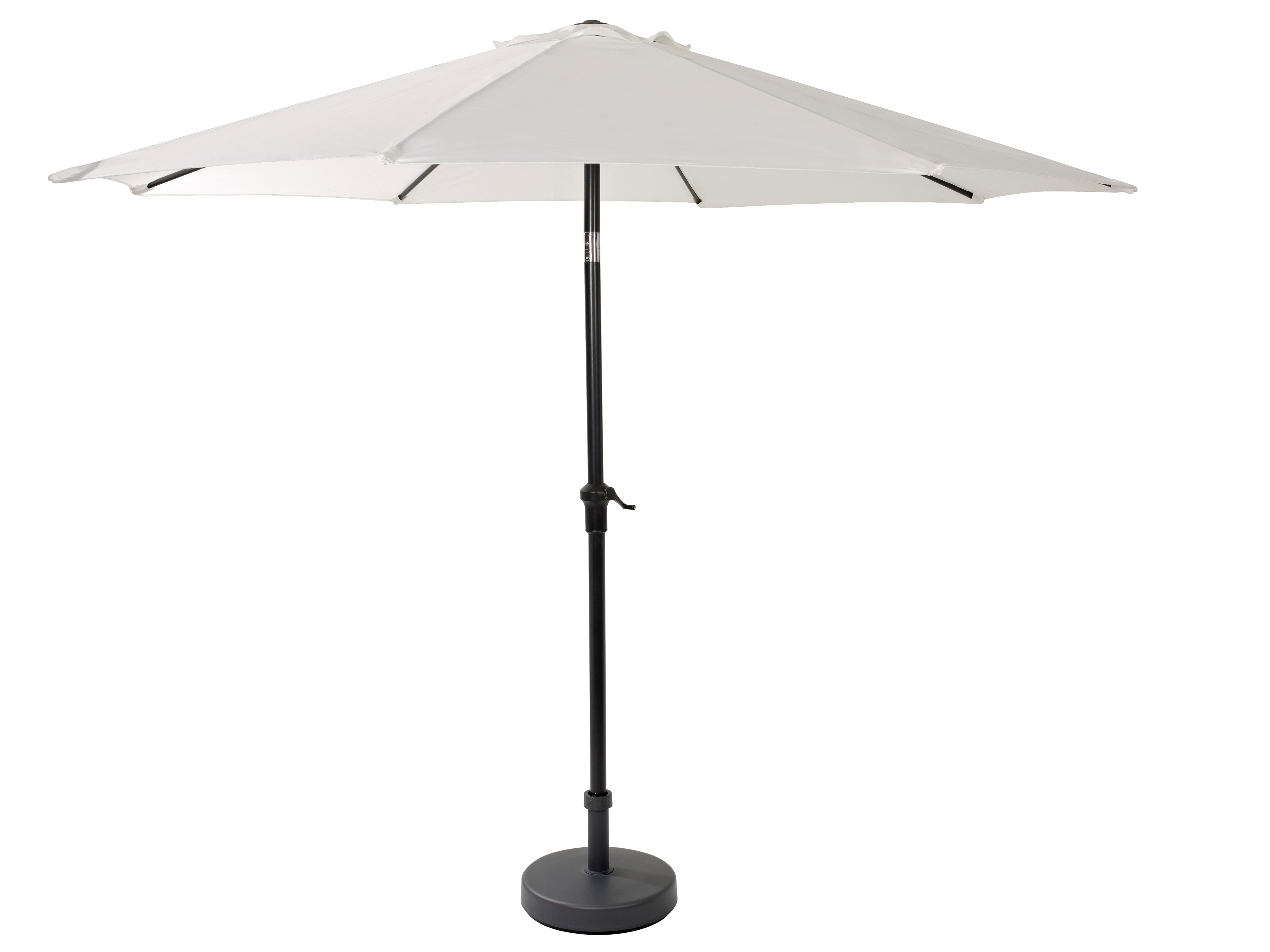 ALU Parasol zonder parasolvoet witH 240 cm - Ø 300 cm - CASA