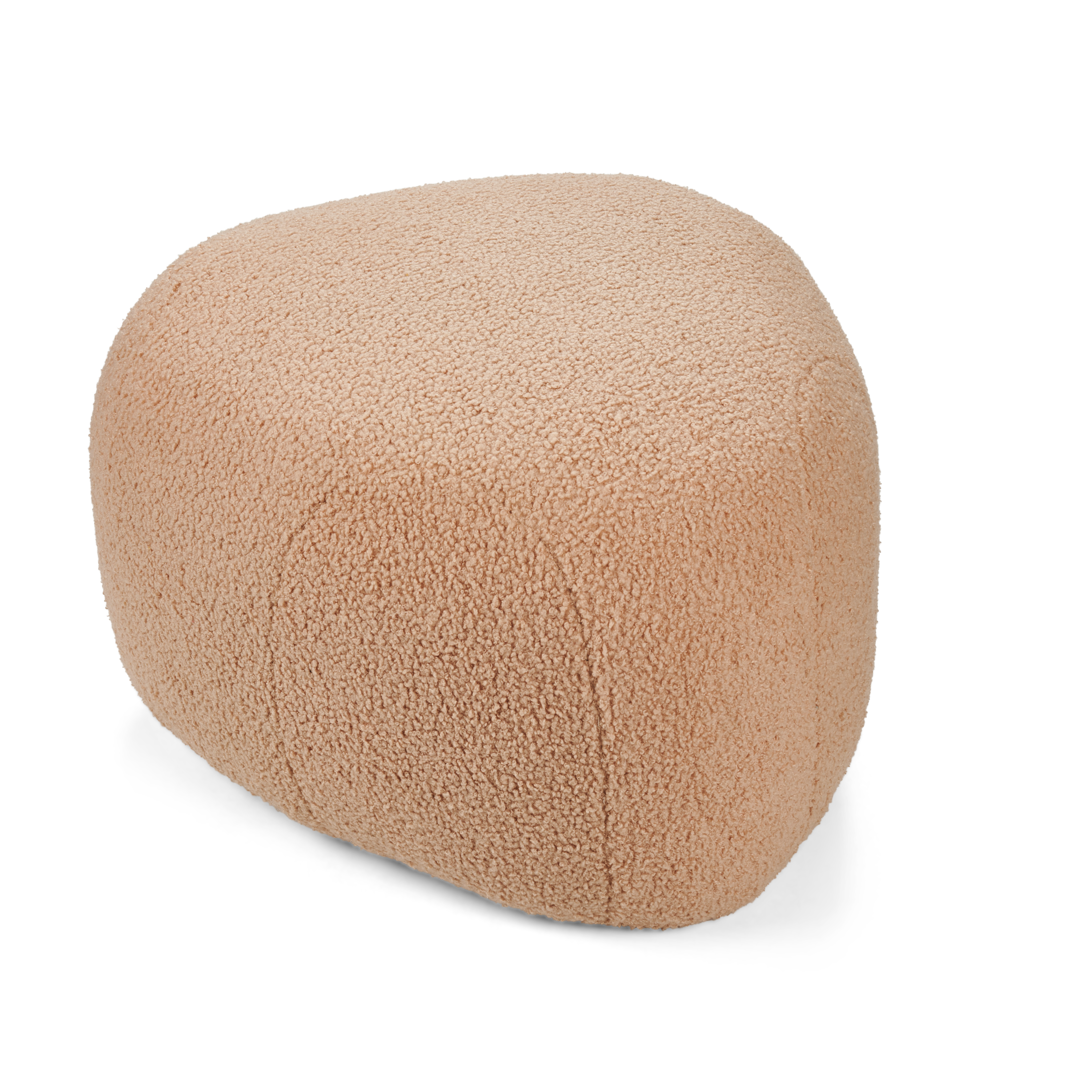 MONO Poef bruinH 32 x B 52 x D 48,5 cm
