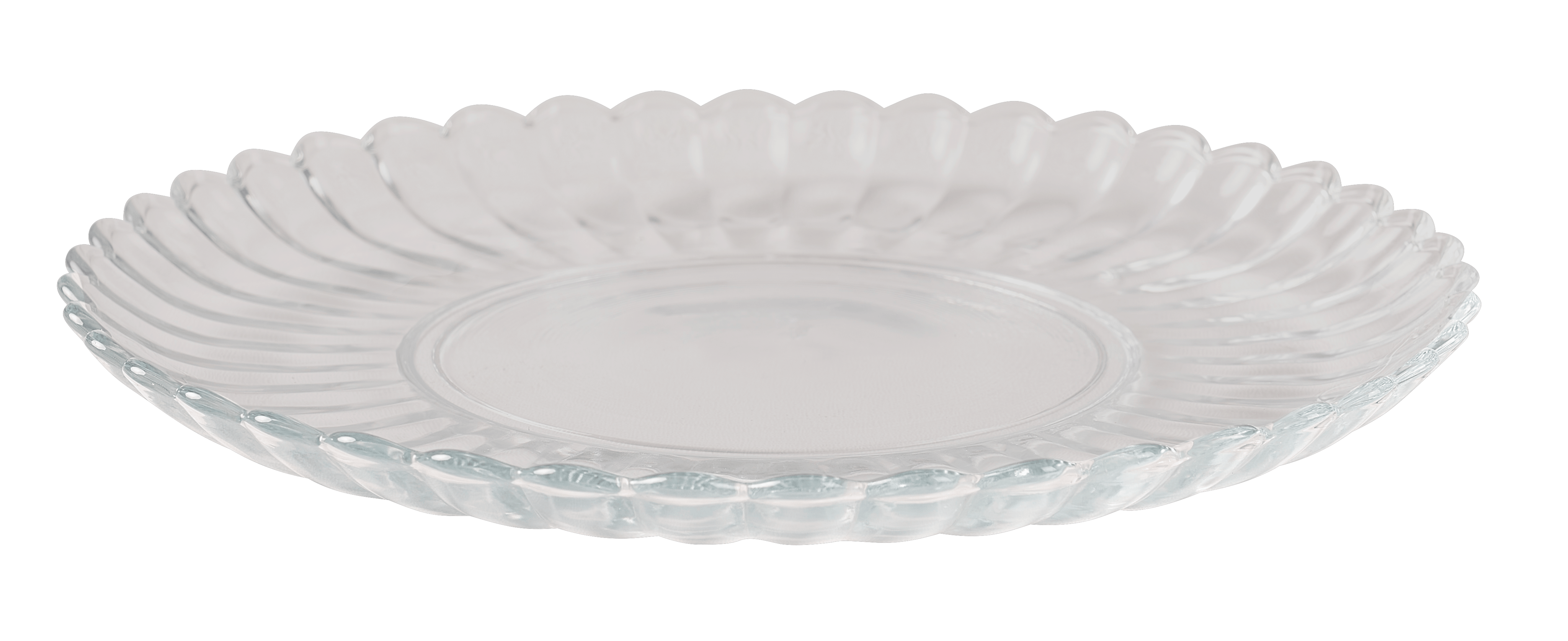 DAHLITA Bord transparantØ 19 cm