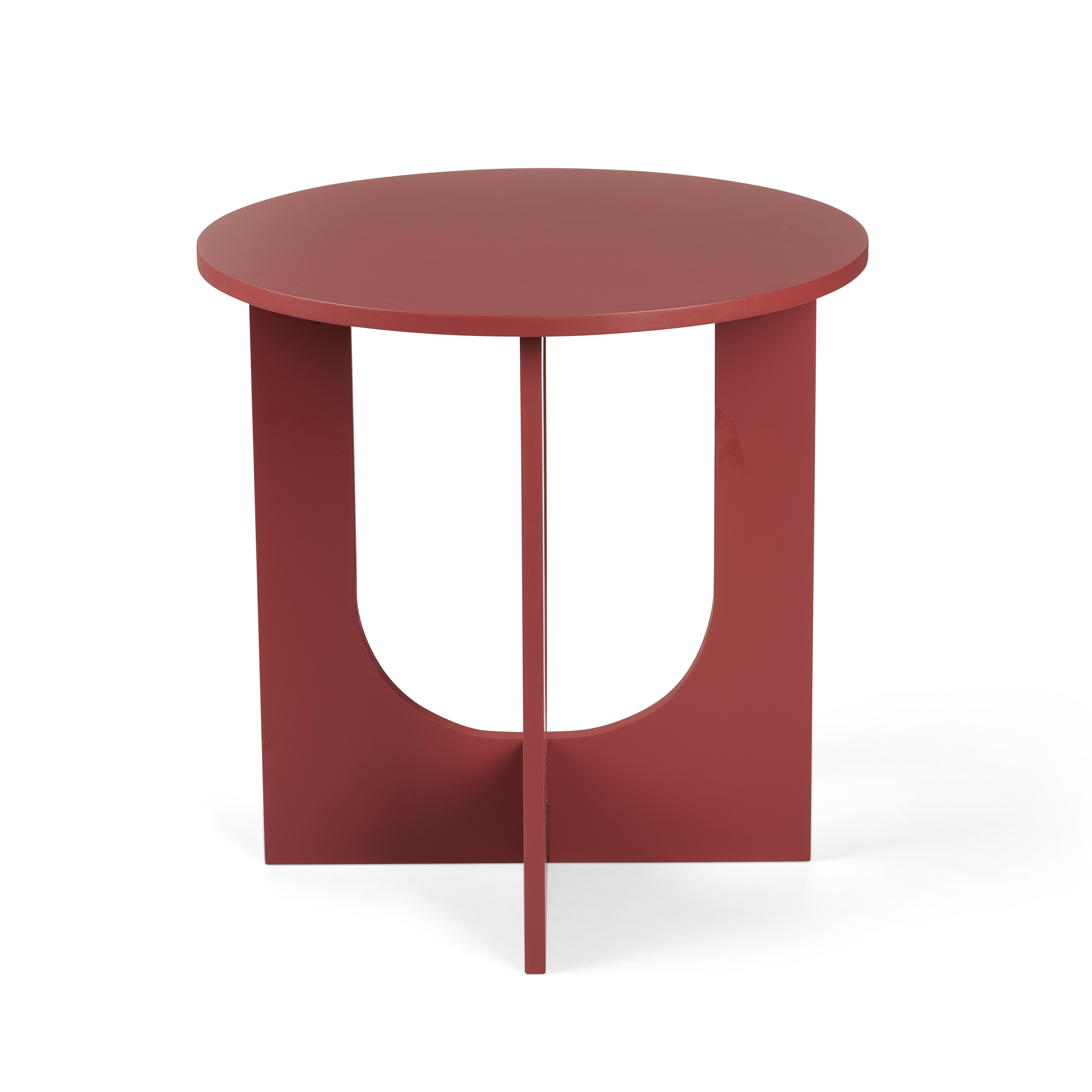 TERRA Bijzettafel terracottaH 40 x B 40 x D 40 cm - Ø 40 cm