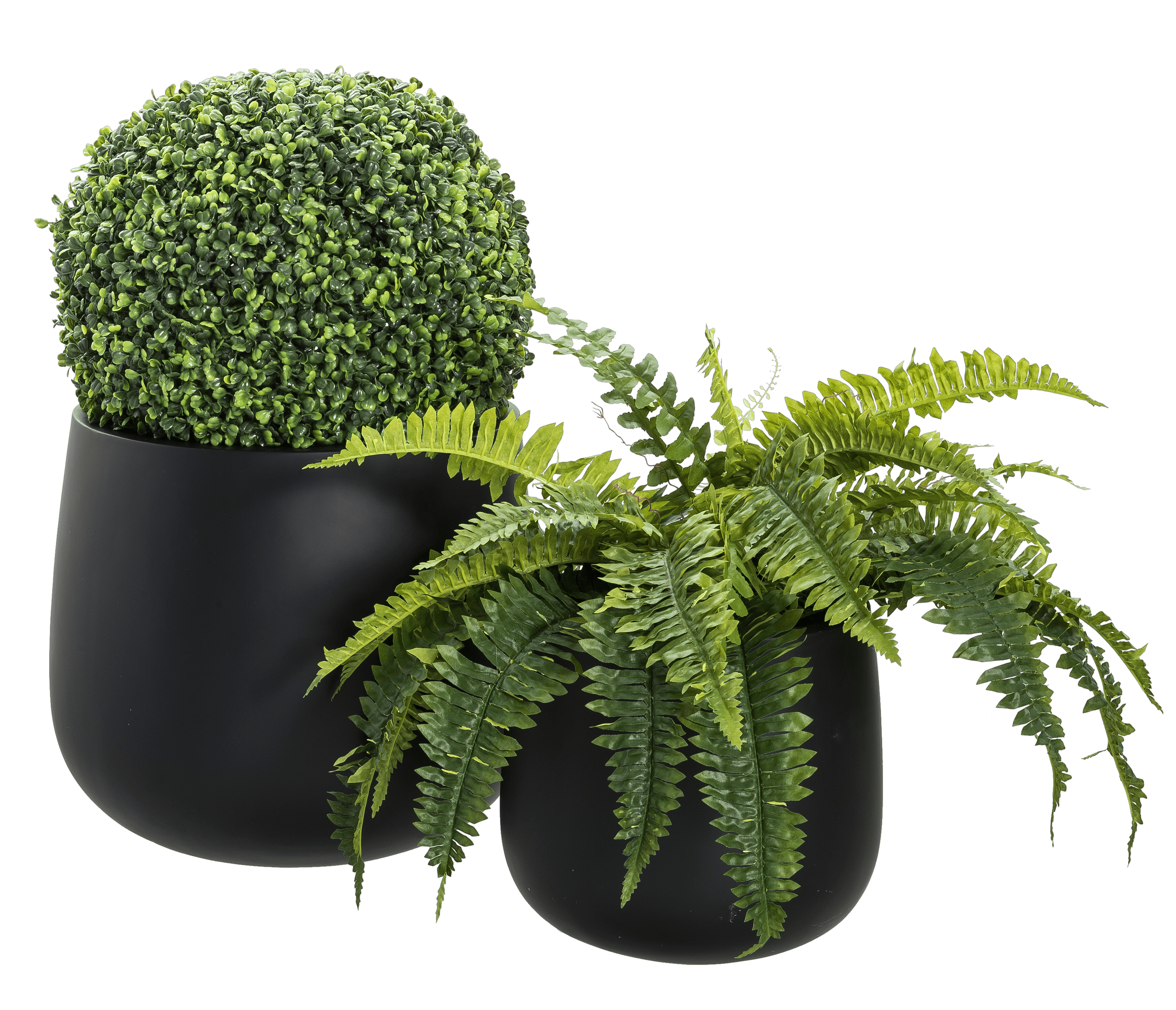 SENSE Tuinpot zwartH 36 cm - Ø 40 cm