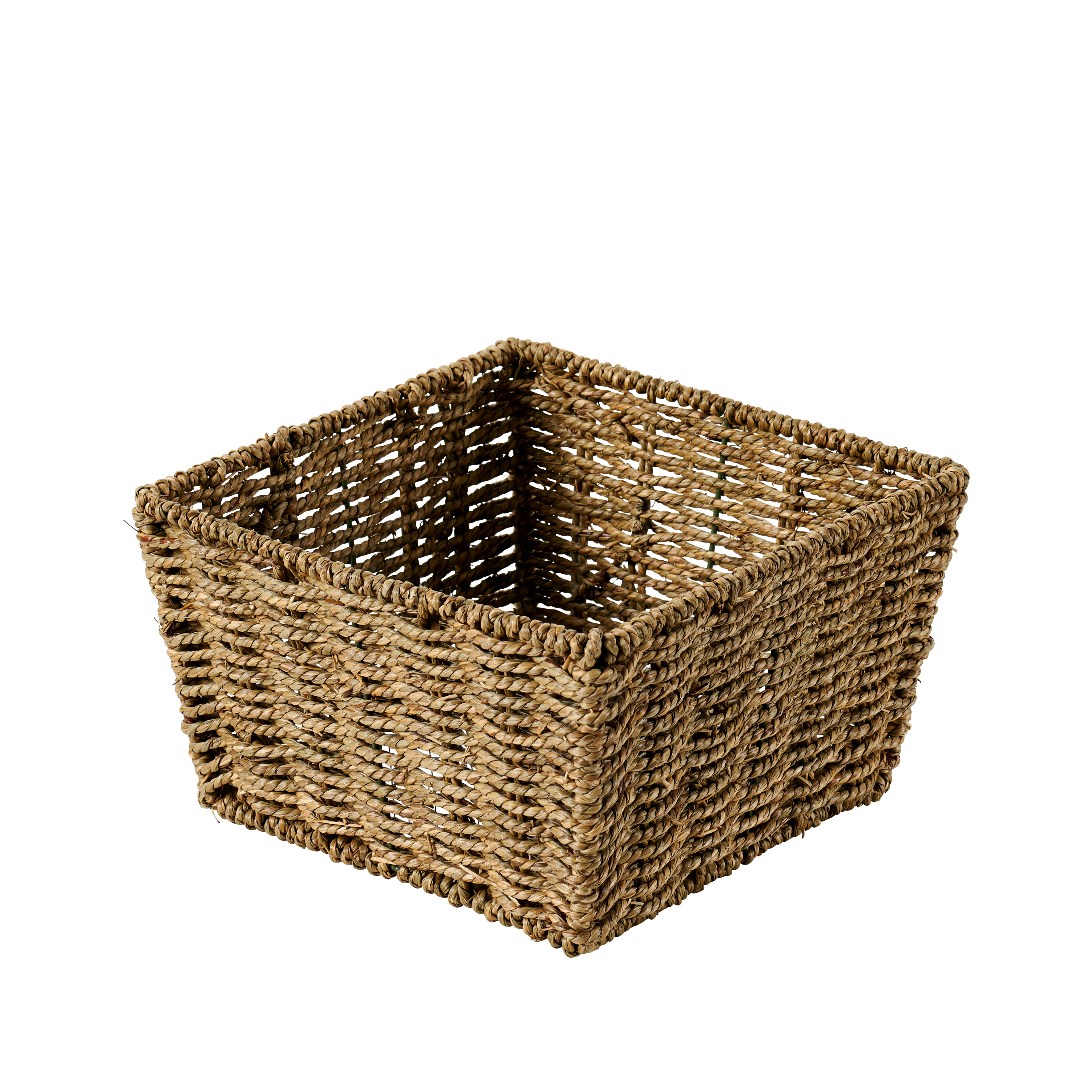 CALI SEAGRASS Mand naturelH 14 x B 25 x D 25 cm - CASA