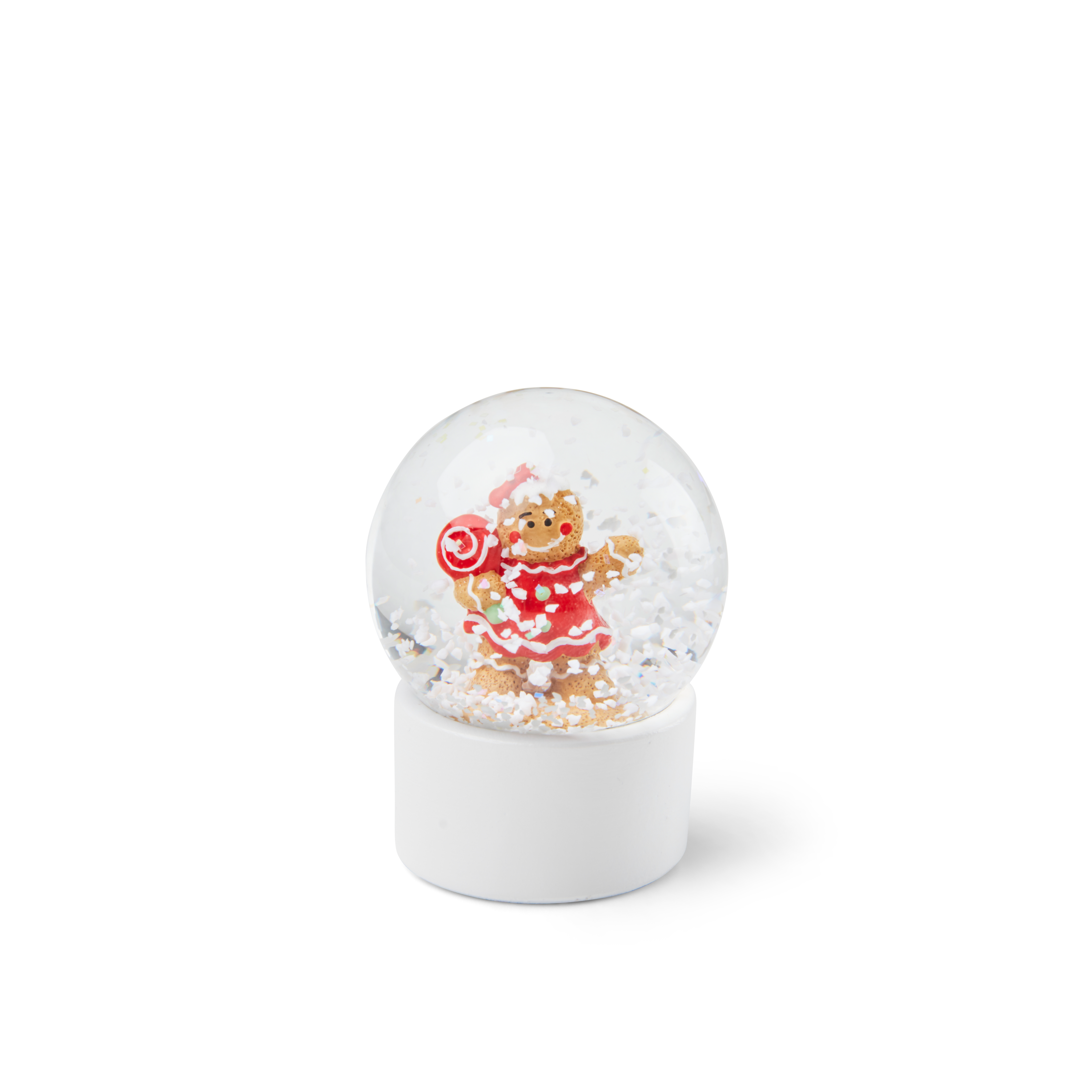WINTER FOREST Mini schudbol multicolorH 6,5 cm - Ø 4,5 cm