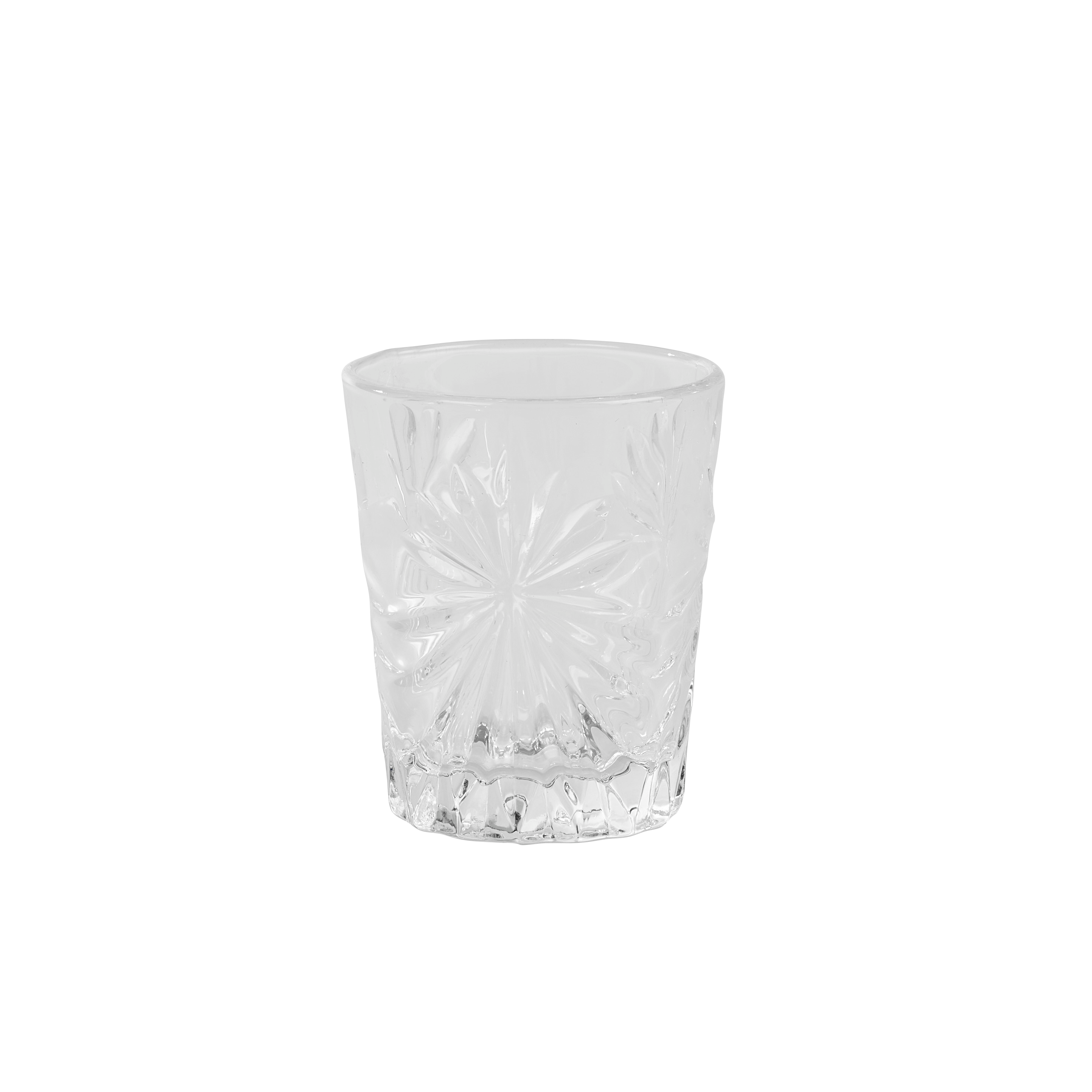 BAR Shotglas set van 6 transparantH 6 cm - Ø 5 cm
