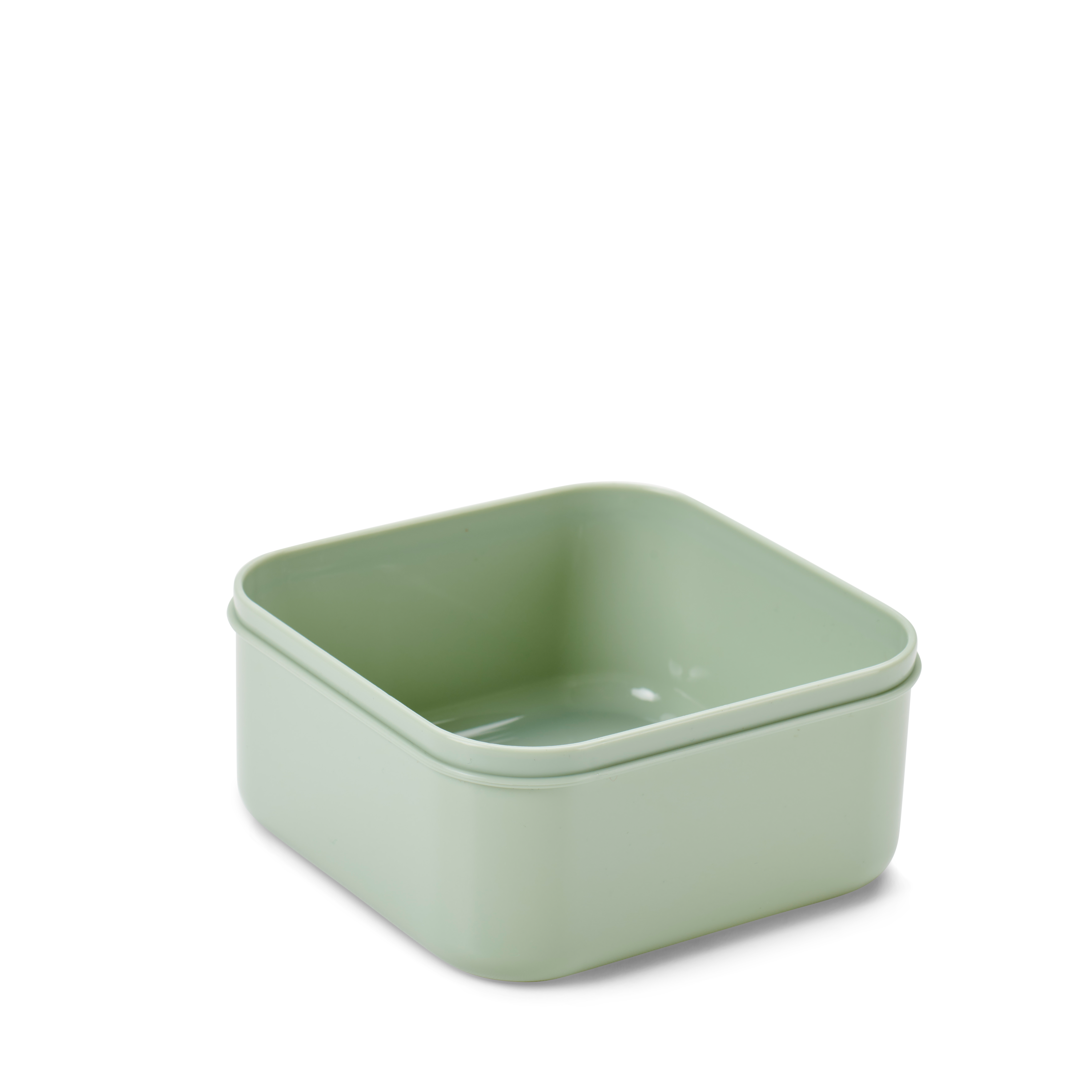FRESHMOOD Snackdoosjes set van 3 seafoam + print Loulou kleur : seafoamH 4,3 x B 8 x D 8 cm