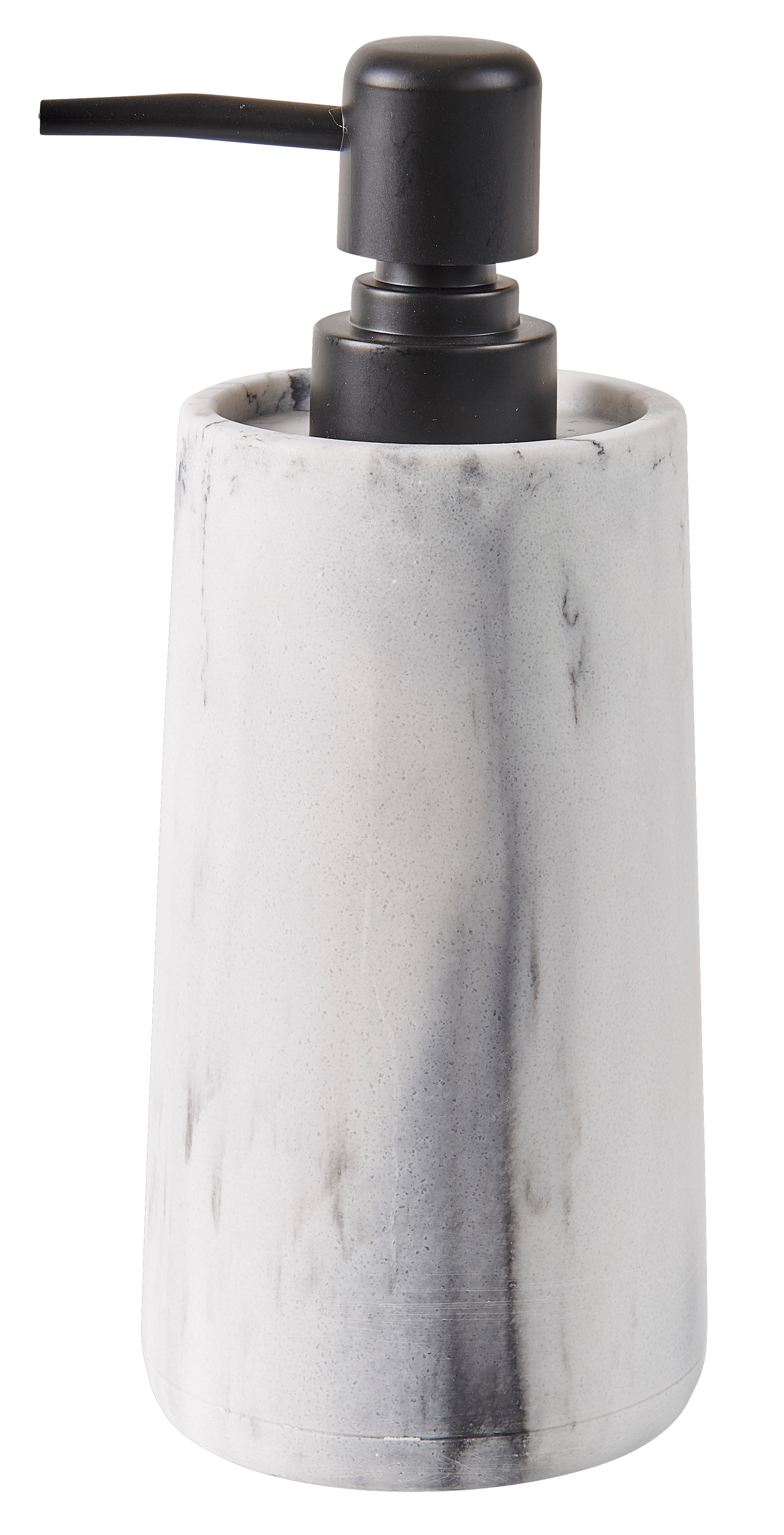 LUNA Zeepdispenser marmerlookH 19 cm - Ø 7,5 cm