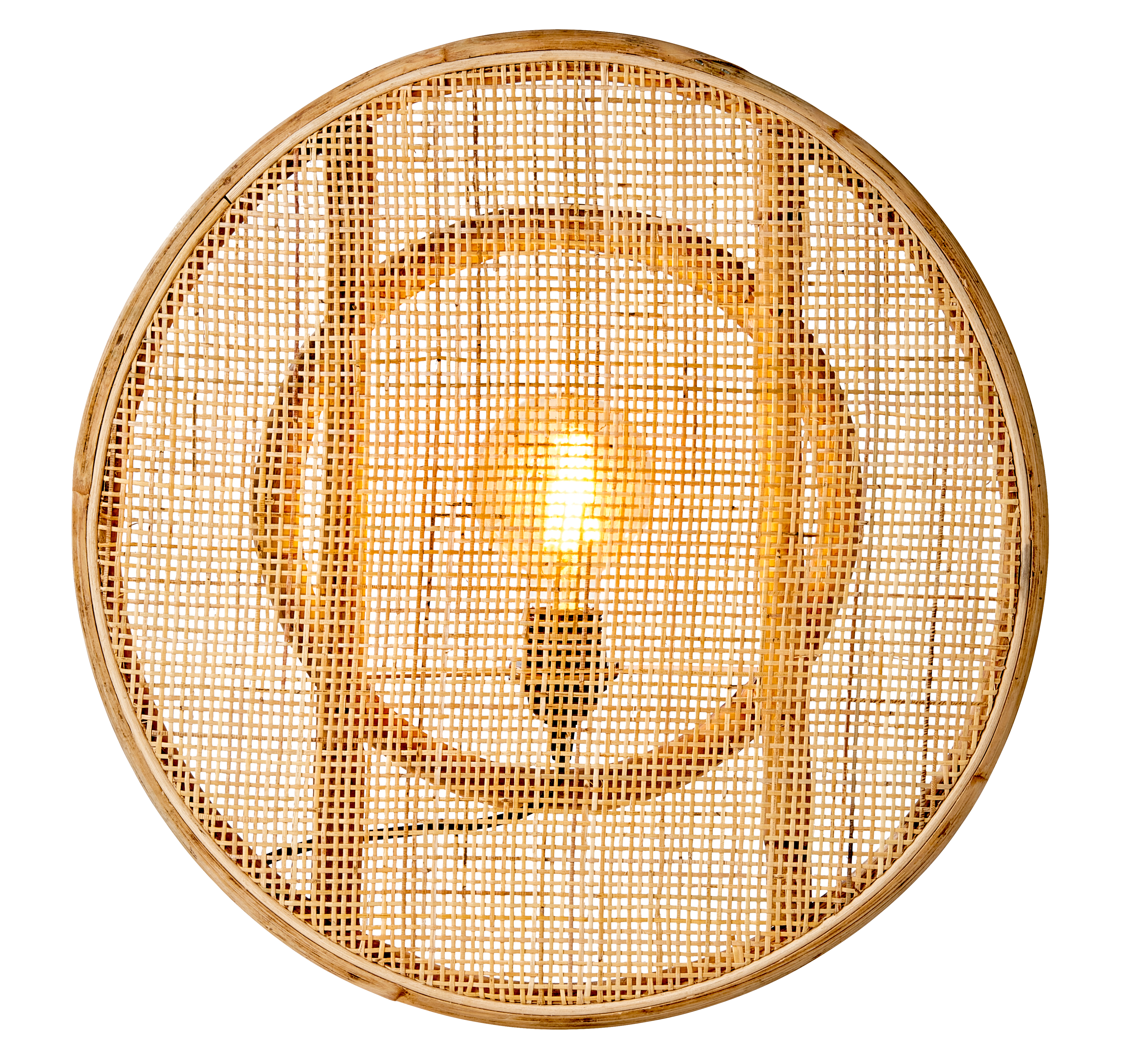 BAKAI Wandlamp naturelØ 50 cm - Ø 30 cm