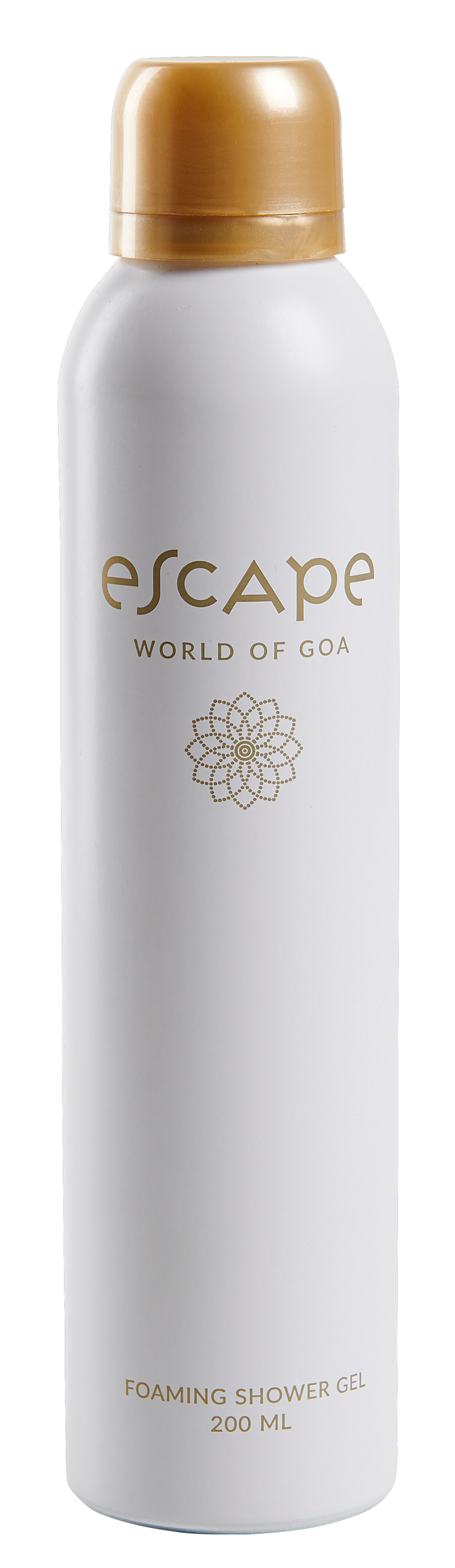 ESCAPE WORLD OF GOA Doucheschuim in flacon wit