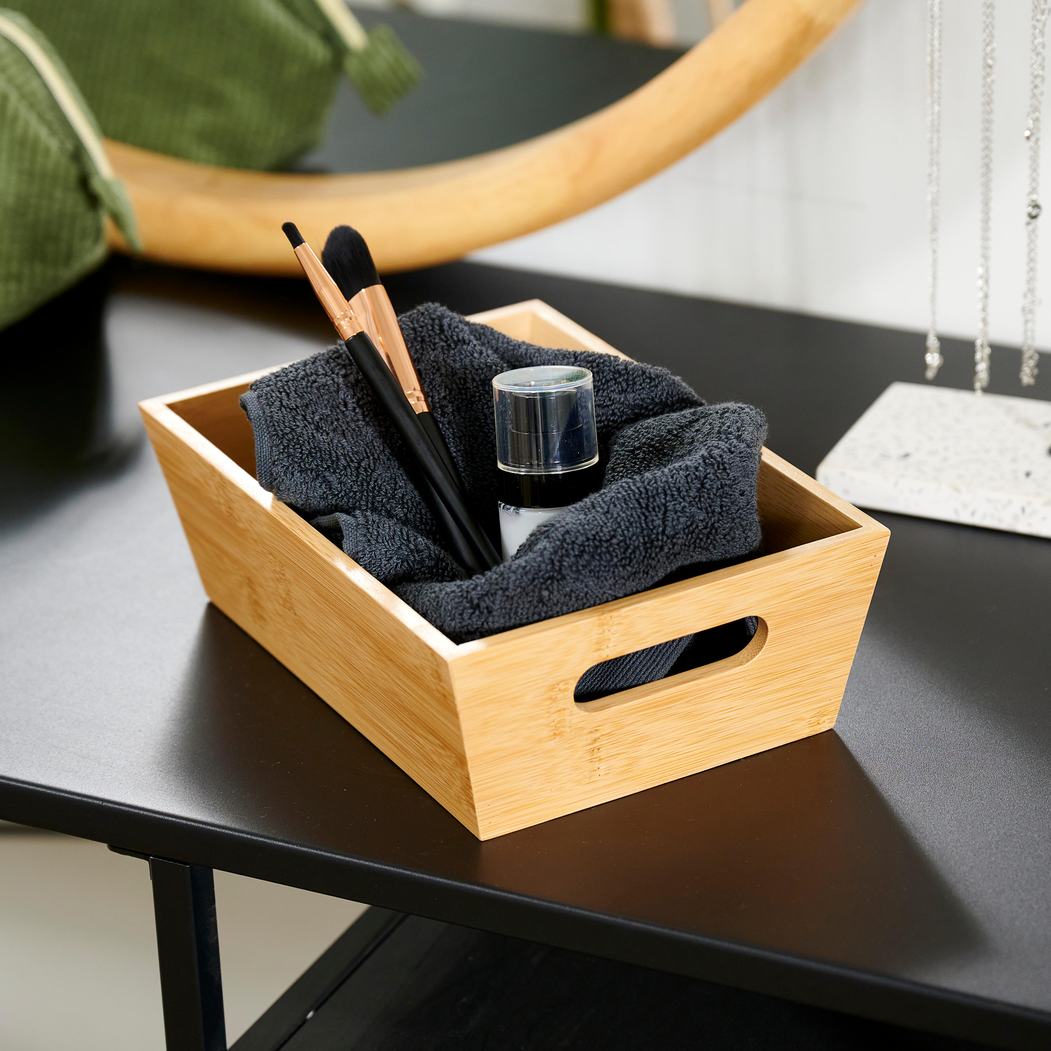 BAMBOO Organiser naturelH 7,5 x B 23 x D 16 cm - CASA