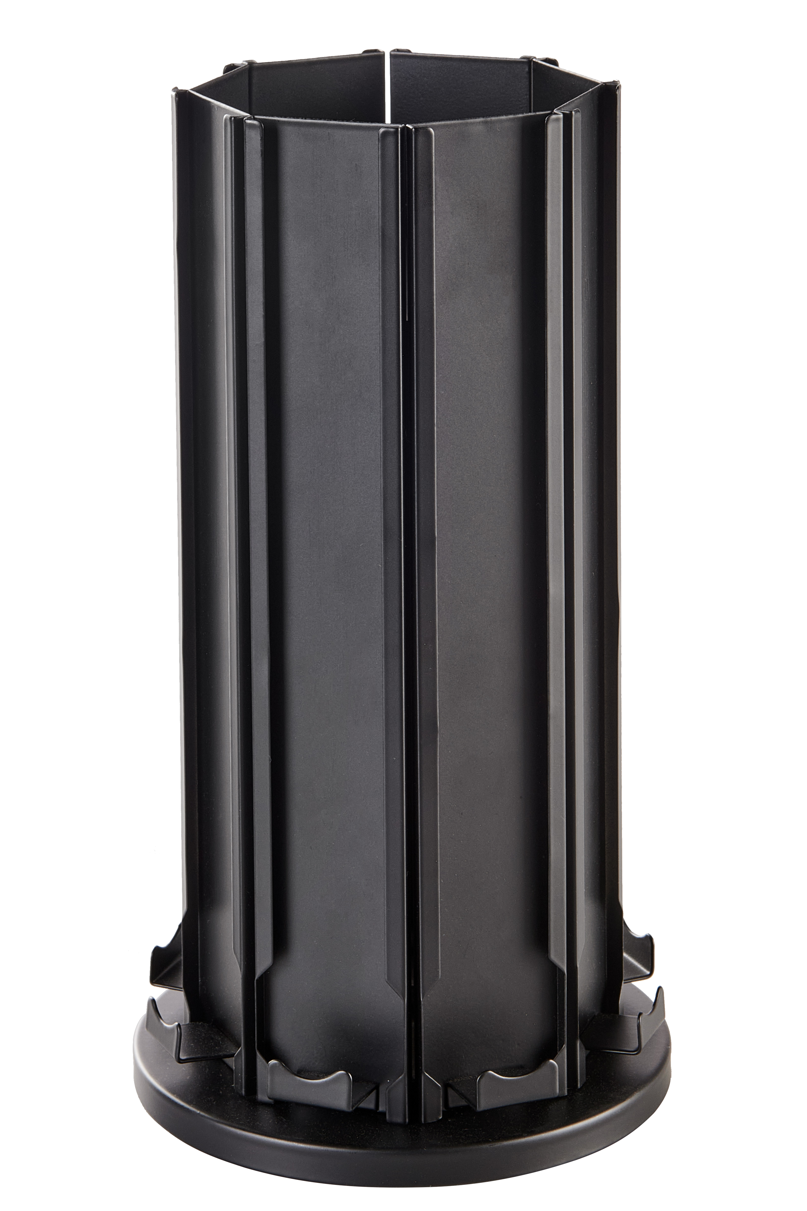 ROTATE Capsulehouder zwartH 26 cm - Ø 14 cm - CASA