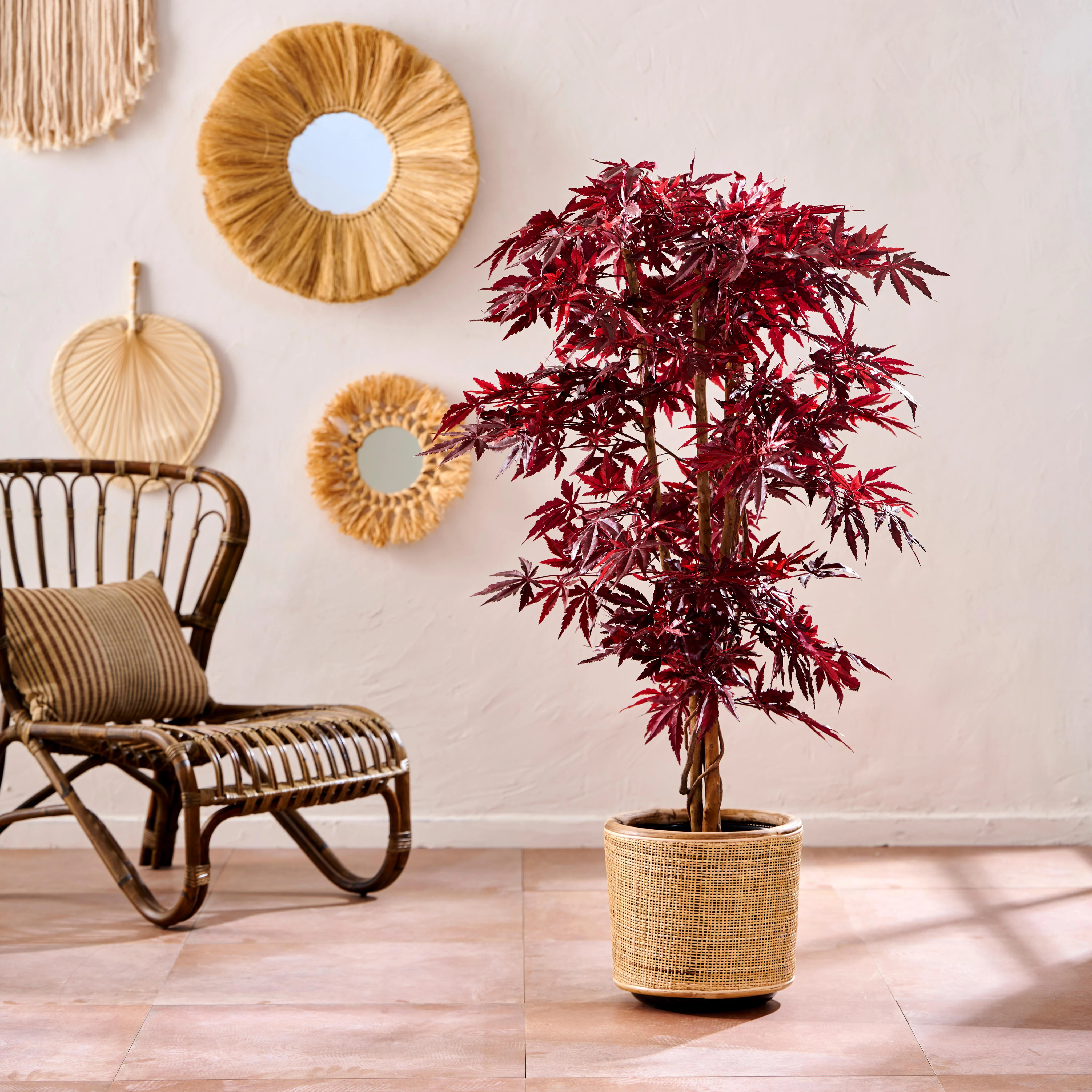 MAPLE Kunstplant diverse kleurenH 150 cm - Ø 50 cm