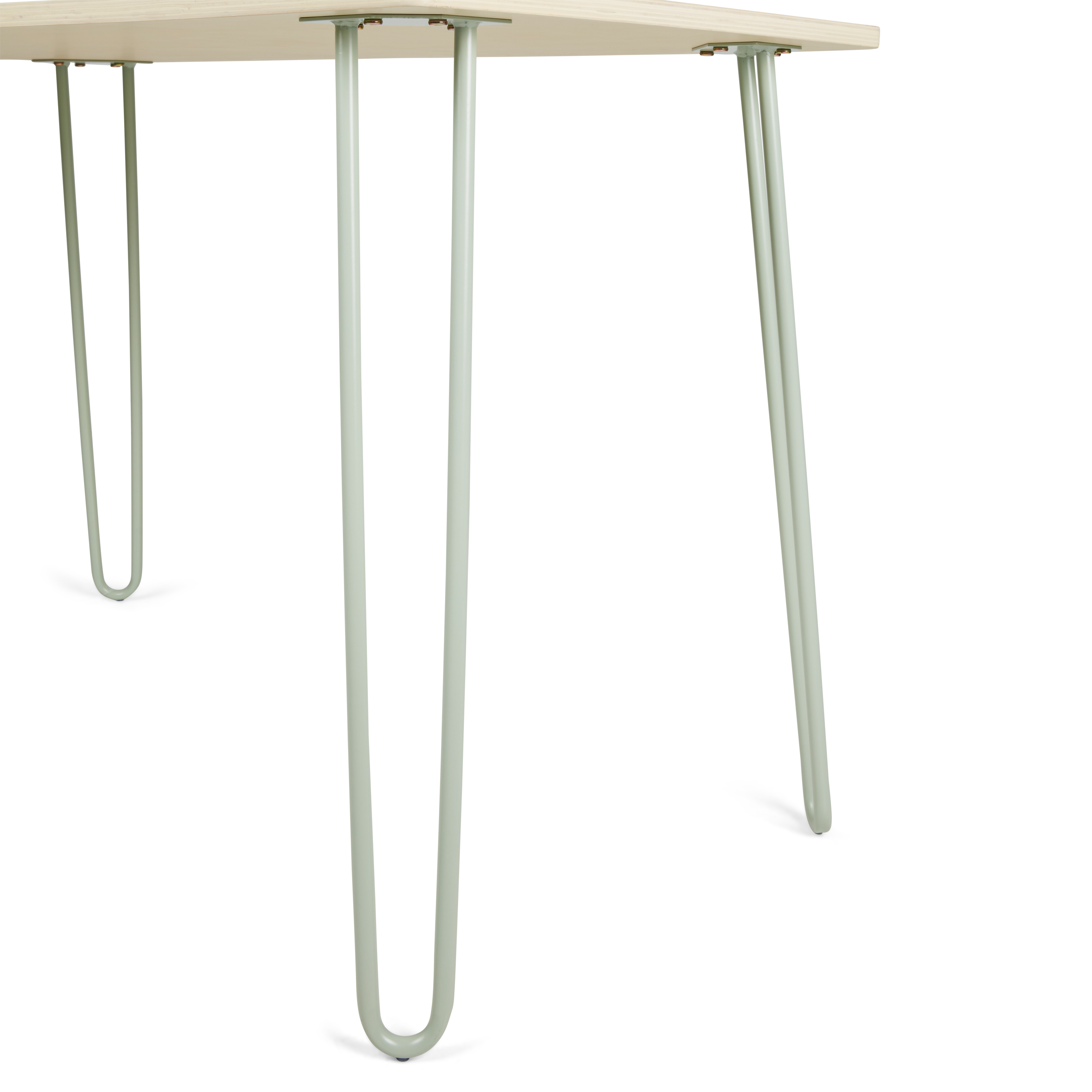 JONAS Bureau lichtgroenH 75 x B 120 x D 60 cm