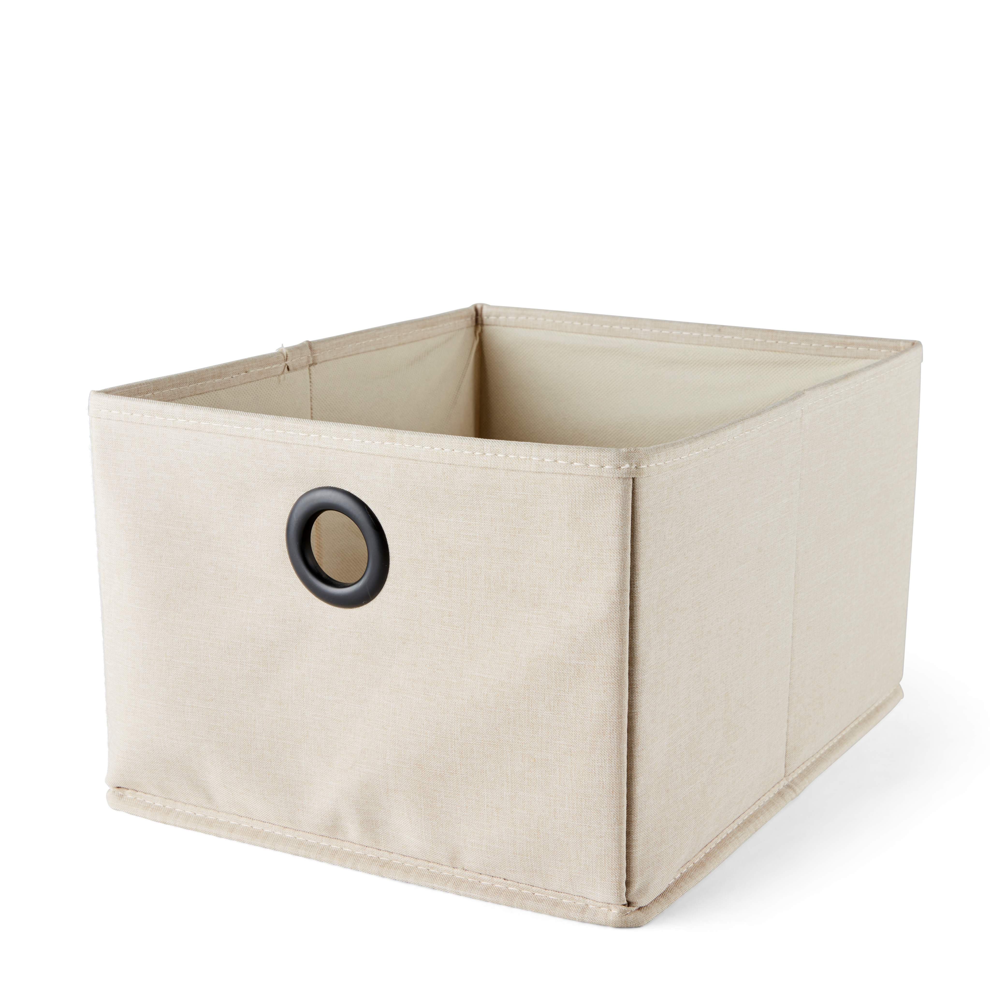 LINOLUX Opbergmand beigeH 18 x B 32 x D 25 cm - CASA