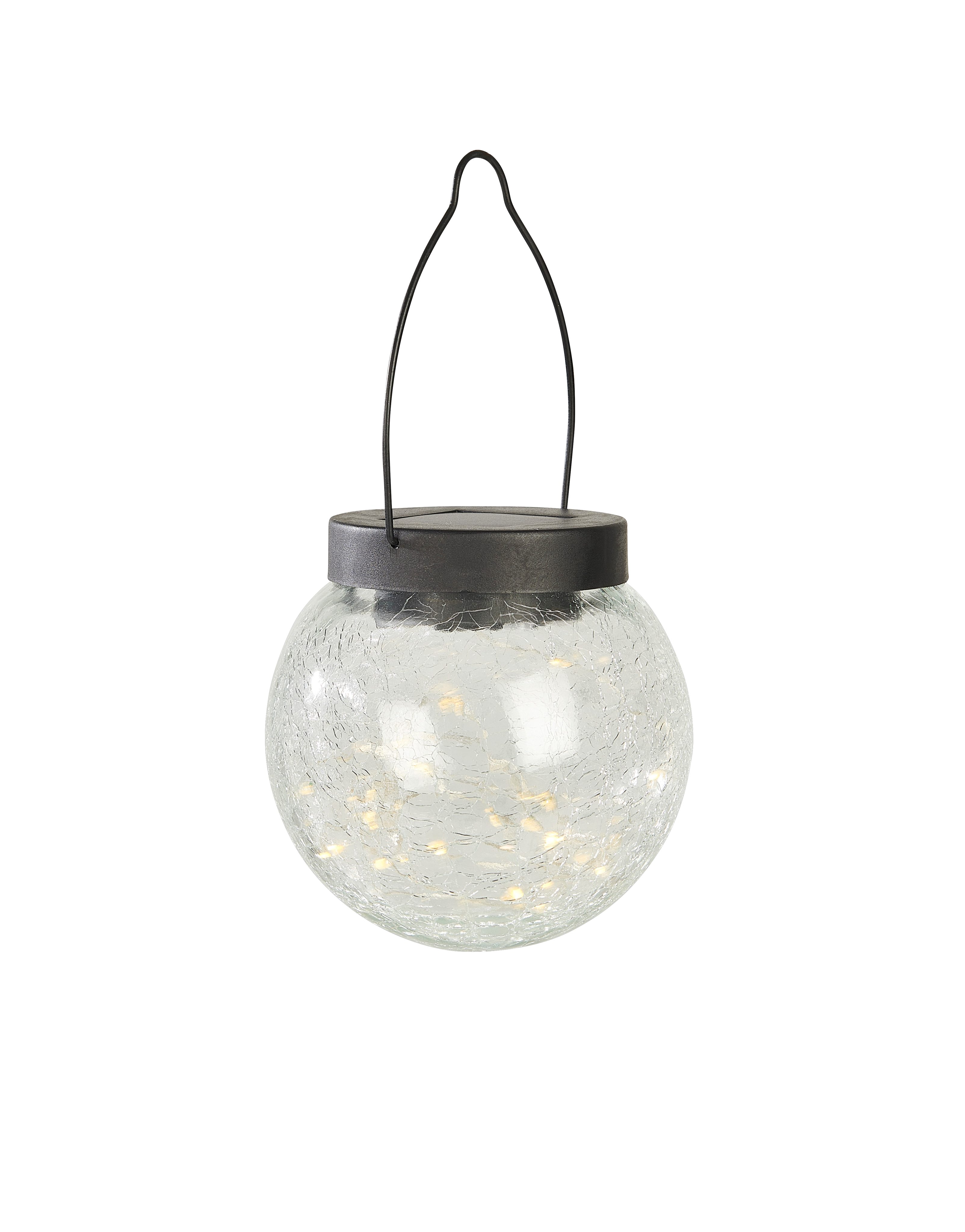 STELLA Solarlamp transparantH 12,5 cm - Ø 12 cm - CASA