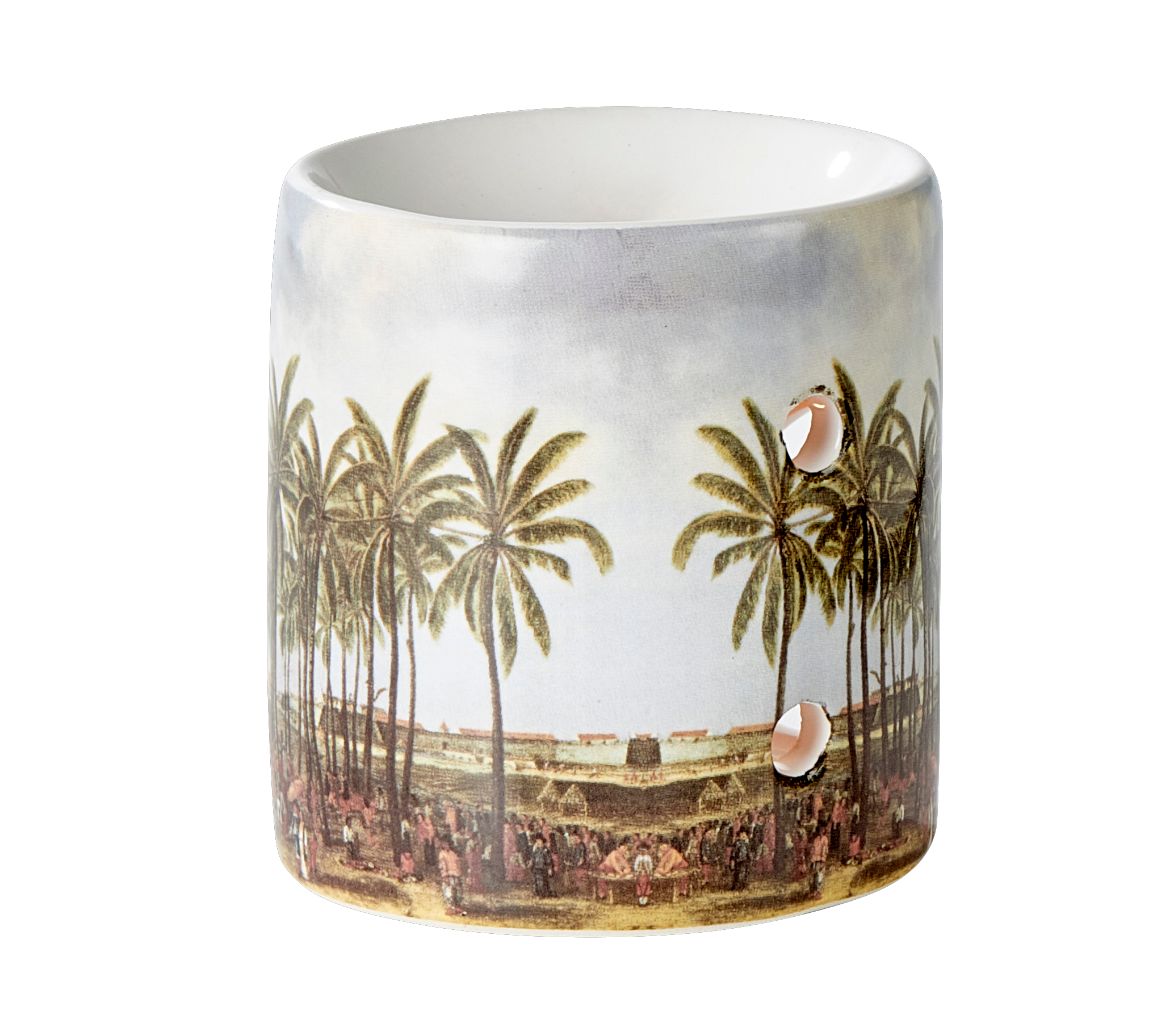 TROPICAL Oliebrander diverse kleurenH 9,5 cm - Ø 8,5 cm - CASA