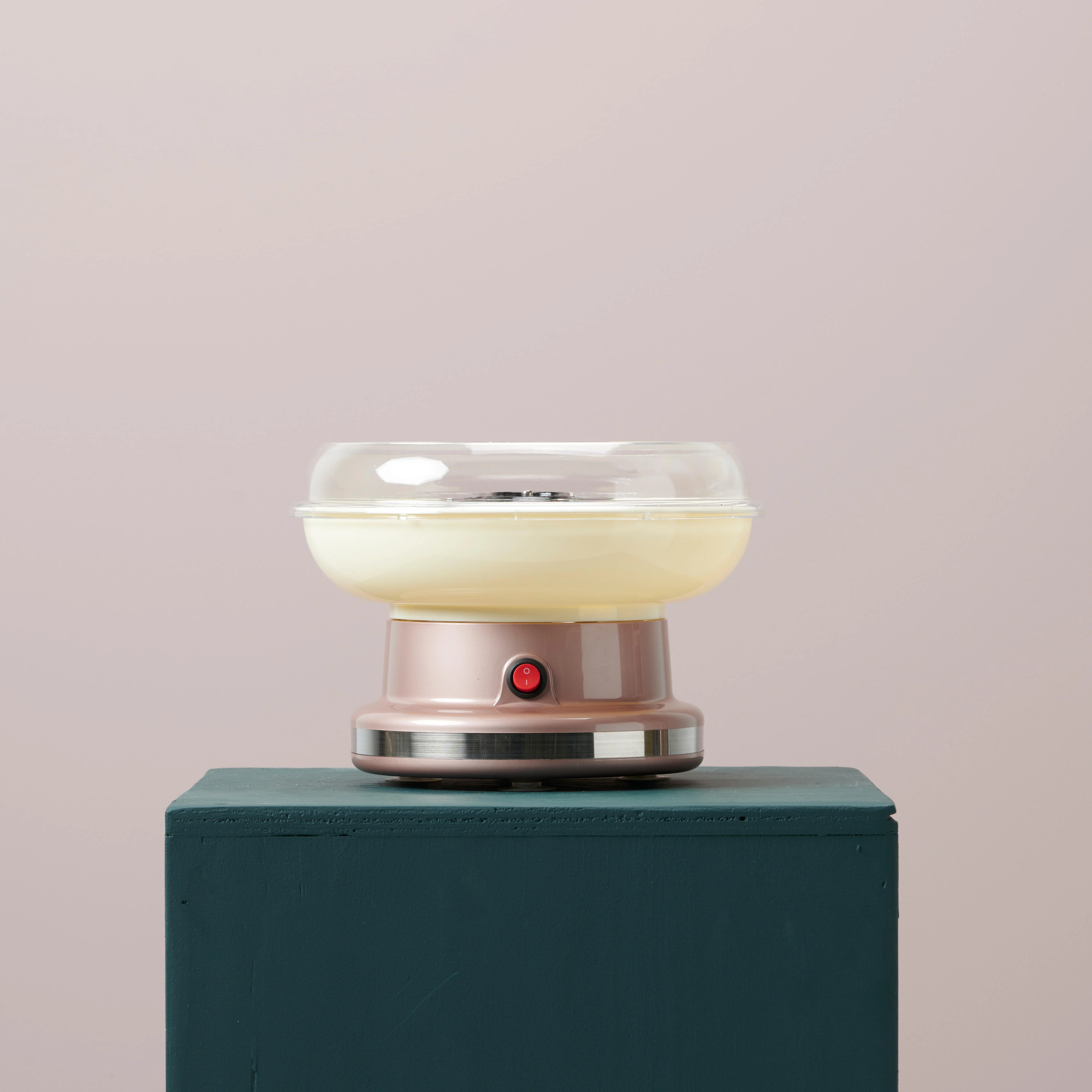 RETRO FUN Suikerspinmachine rozeH 18,5 cm - Ø 28 cm