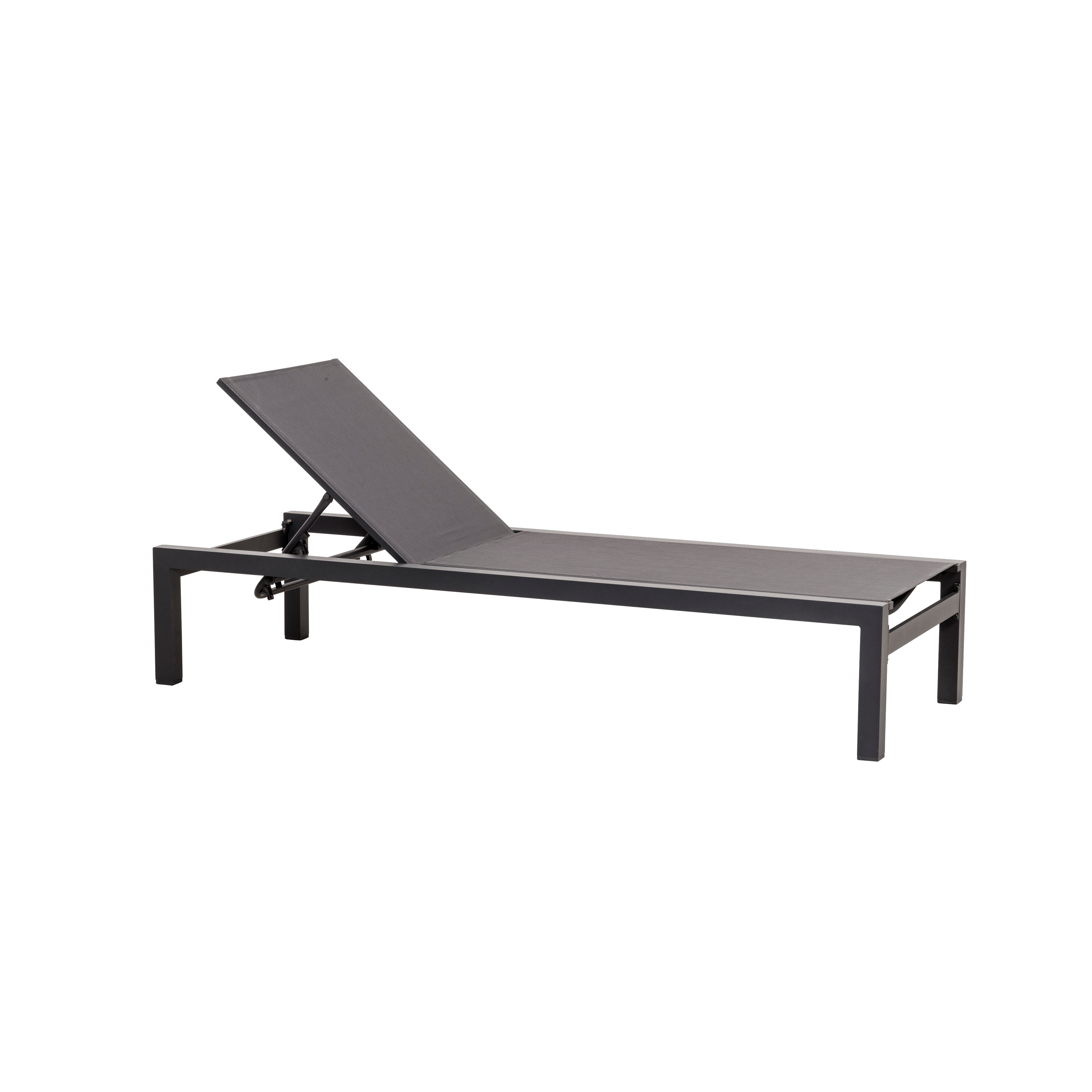 SYDNEY Ligbed zwartH 35 x B 70 x L 190 cm