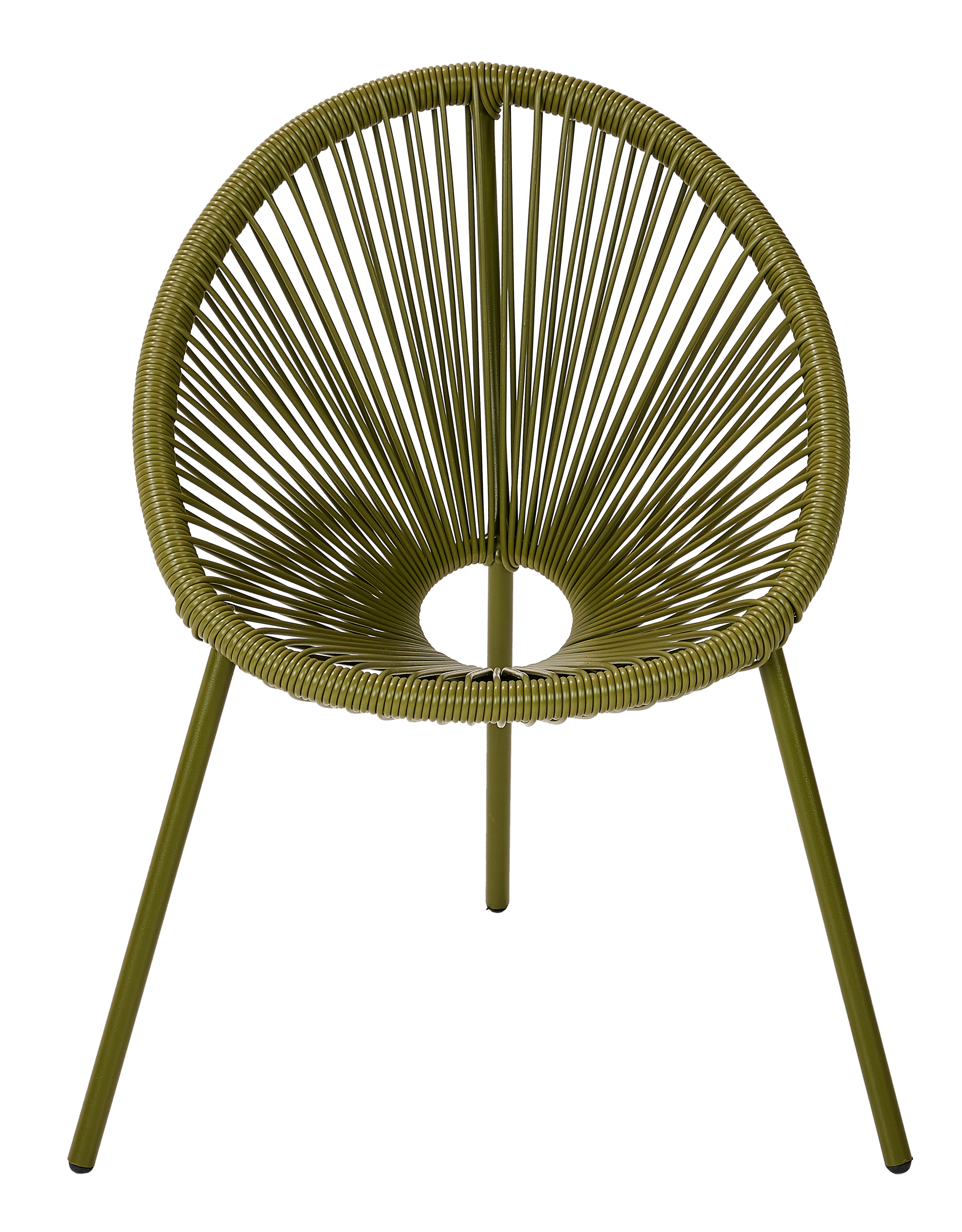 ACAPULCO Kinderstoel groenH 56 x B 43 x D 42 cm - CASA