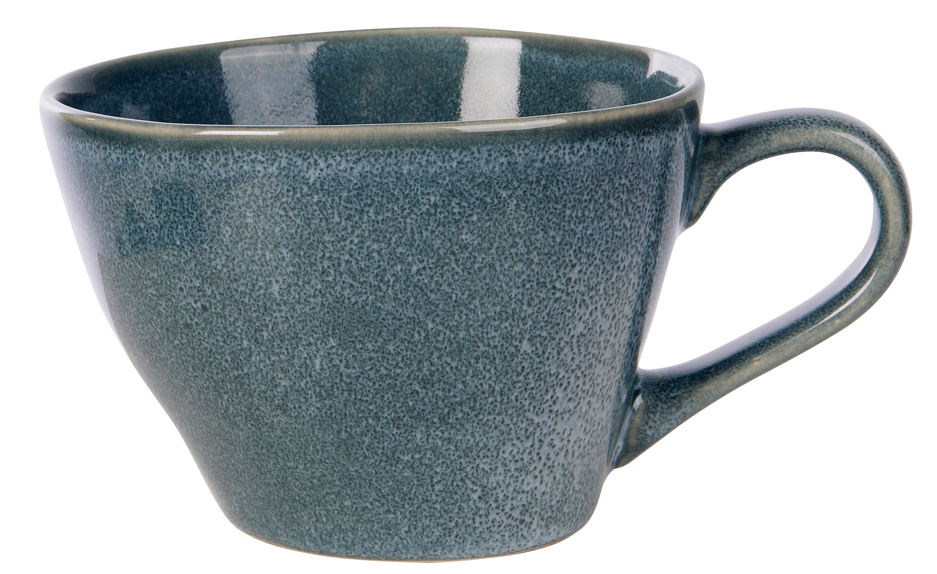 EARTH CLOUD Jumbomok 45 CL blauw - set van 4 H 9 cm - Ø 12 cm
