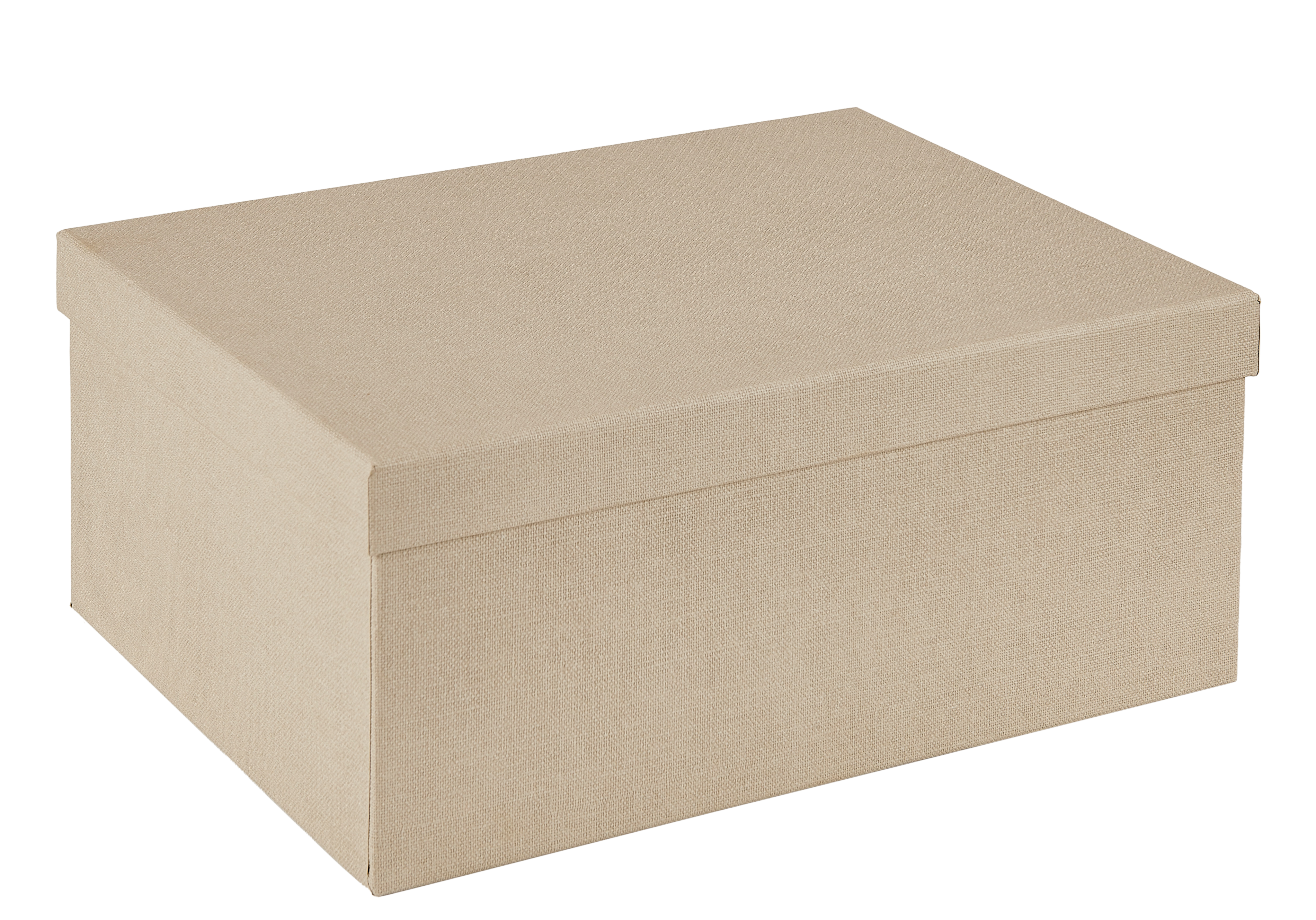 BIGSO Opbergdoos XL naturelH 15,5 x B 37 x D 28 cm - CASA