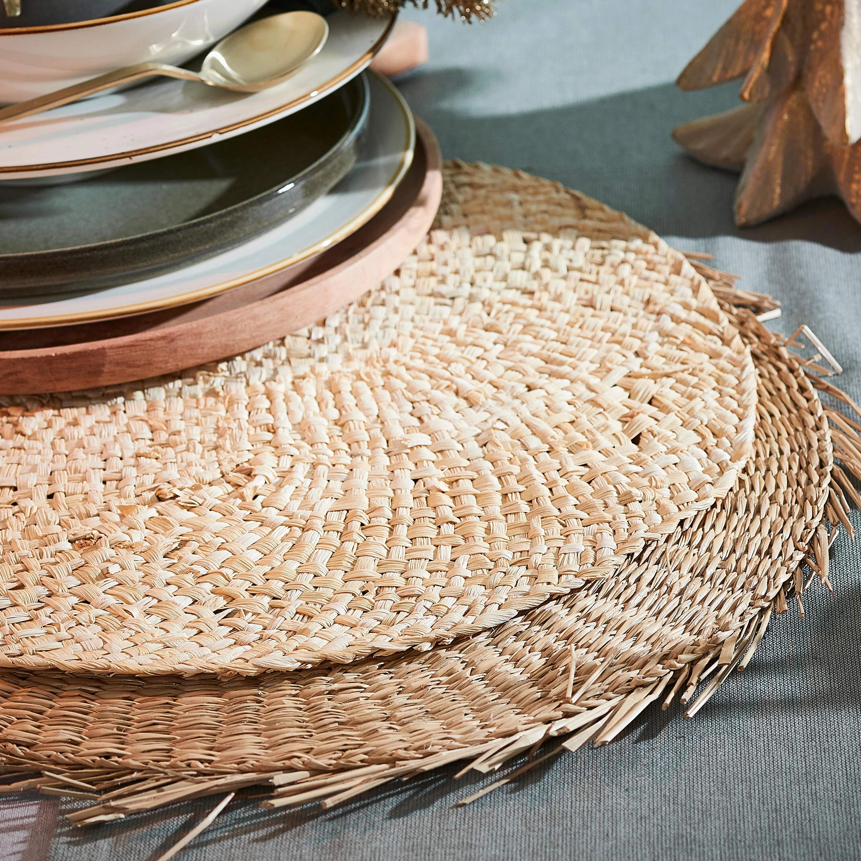 BO Placemat naturelØ 38 cm