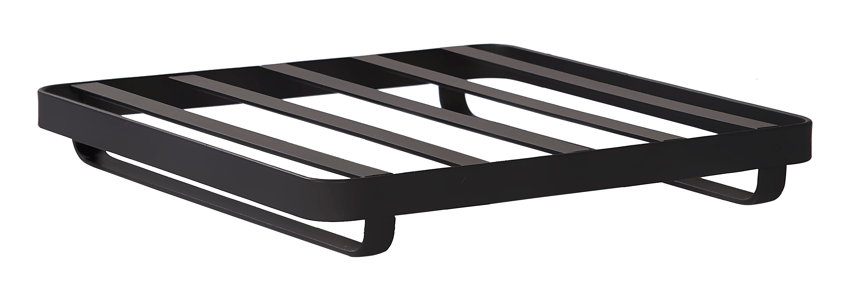 INDUSTRIA Panonderzetter zwartH 2,5 x B 20 x D 20 cm - CASA