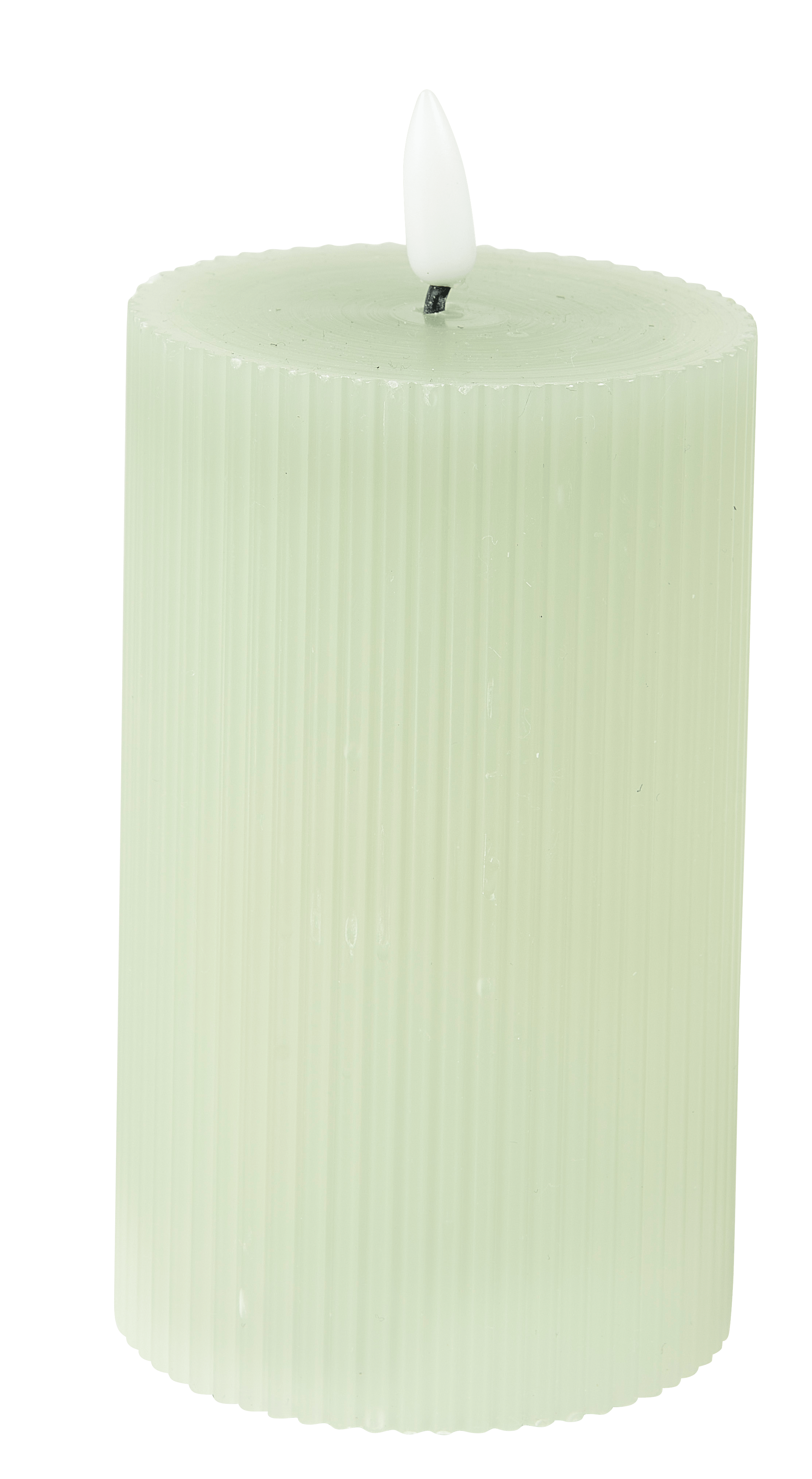 LED Kaars met led muntH 15,5 cm - Ø 7,5 cm