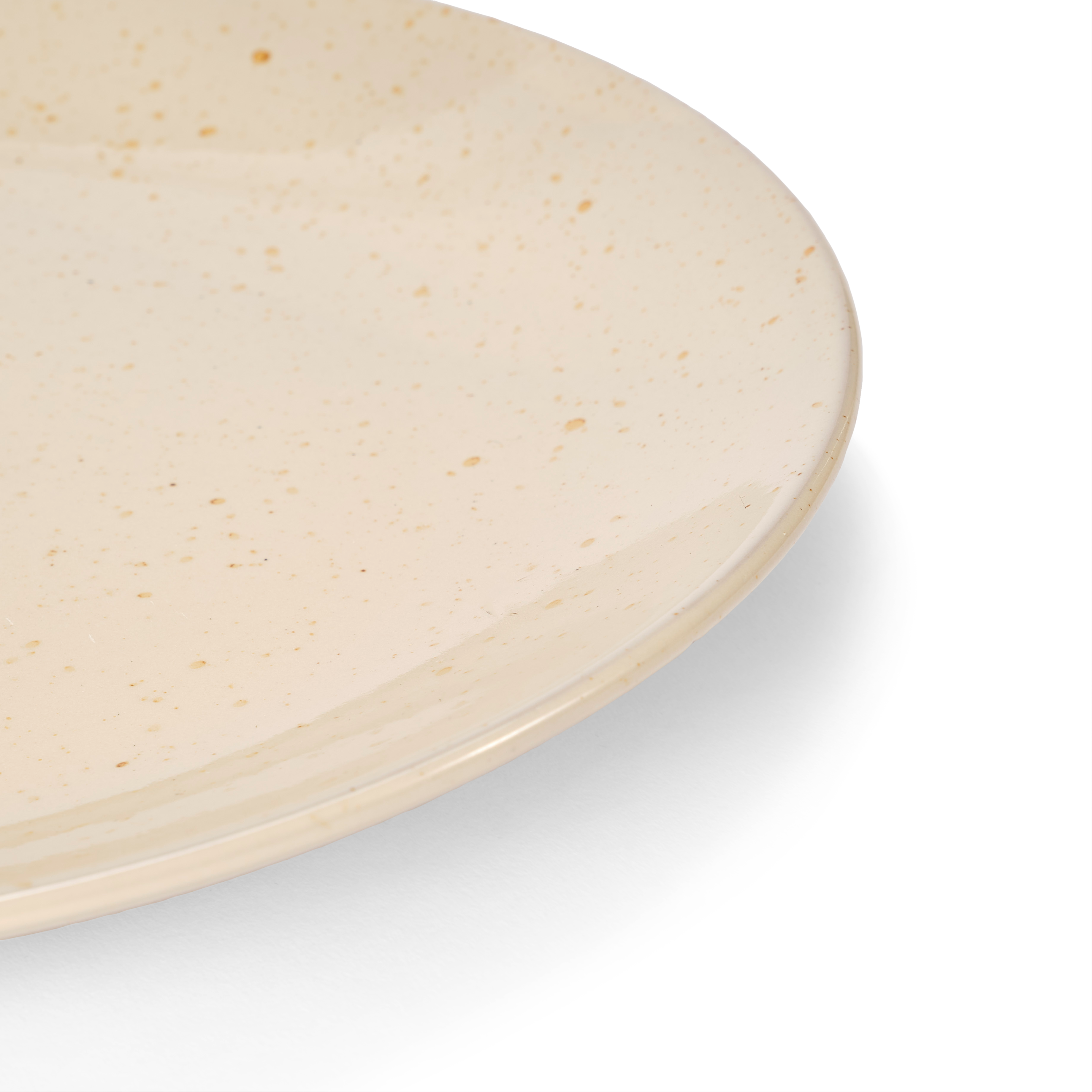 TERRA Bord beige - set van 4 Ø 27 cm