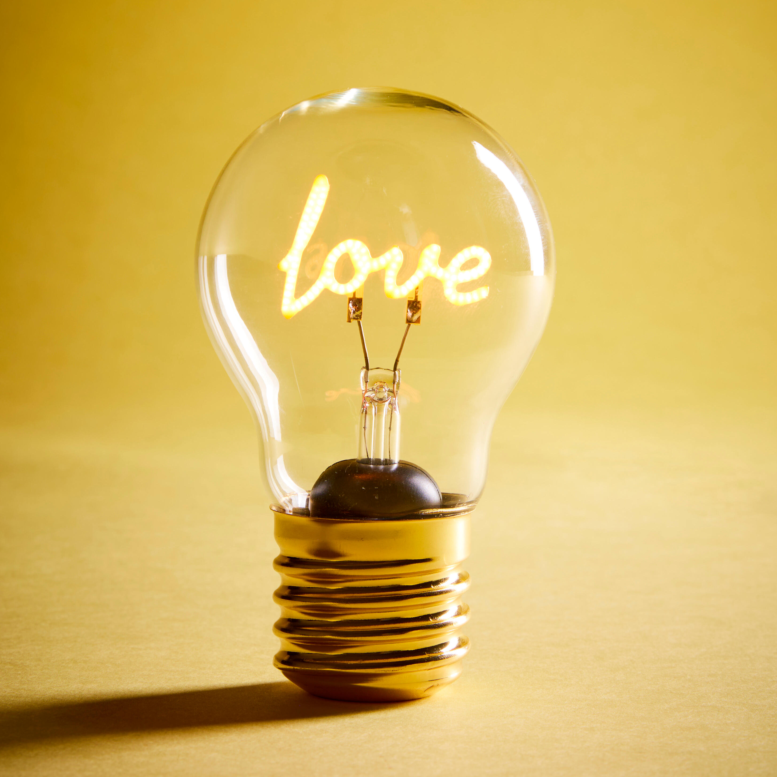 LOVE Decolamp opladingH 12 cm - Ø 7 cm