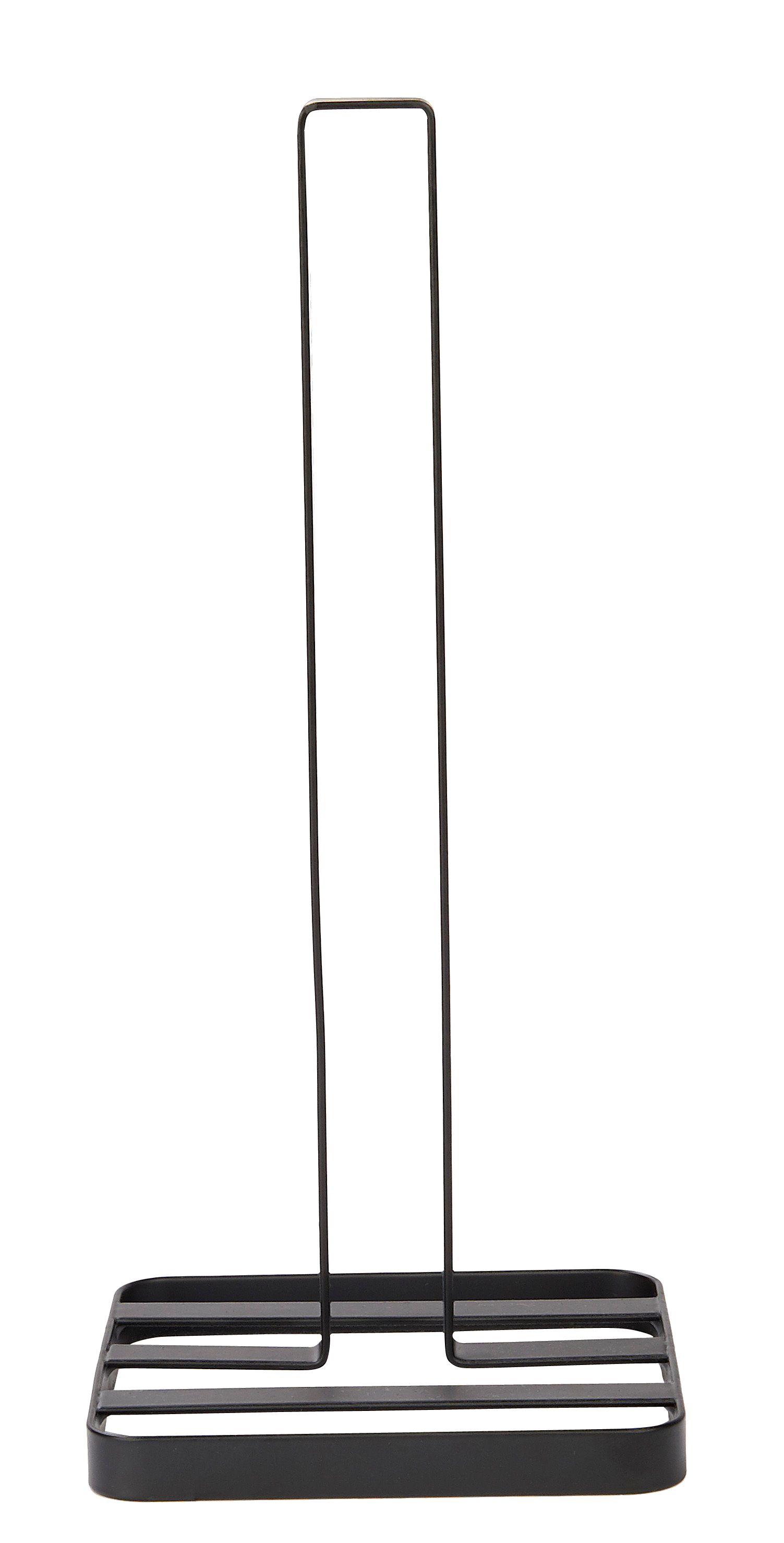 INDUSTRIA Keukenrolhouder zwartH 32 x B 14 x D 14 cm - CASA