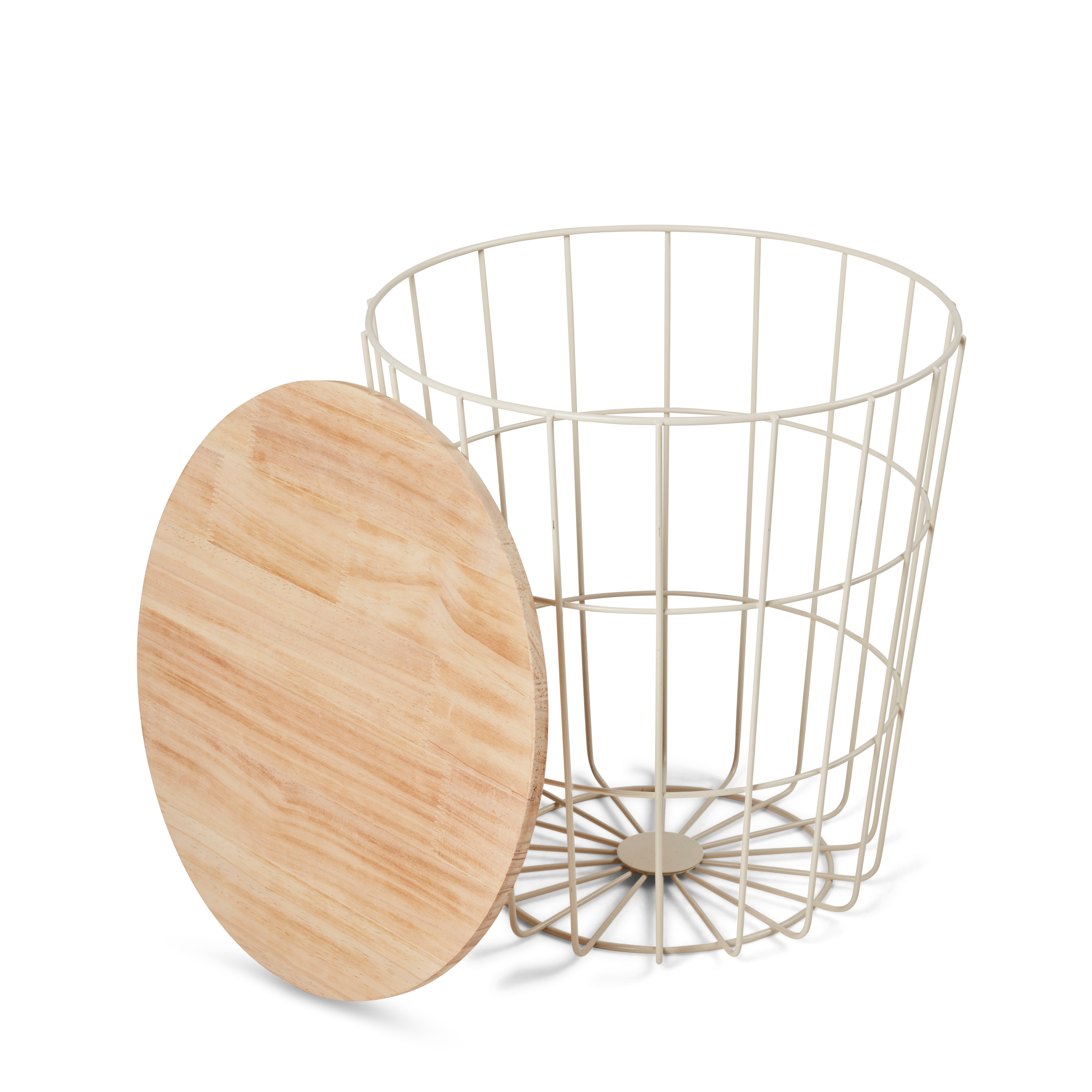WIRE Bijzettafel zandH 41,5 cm