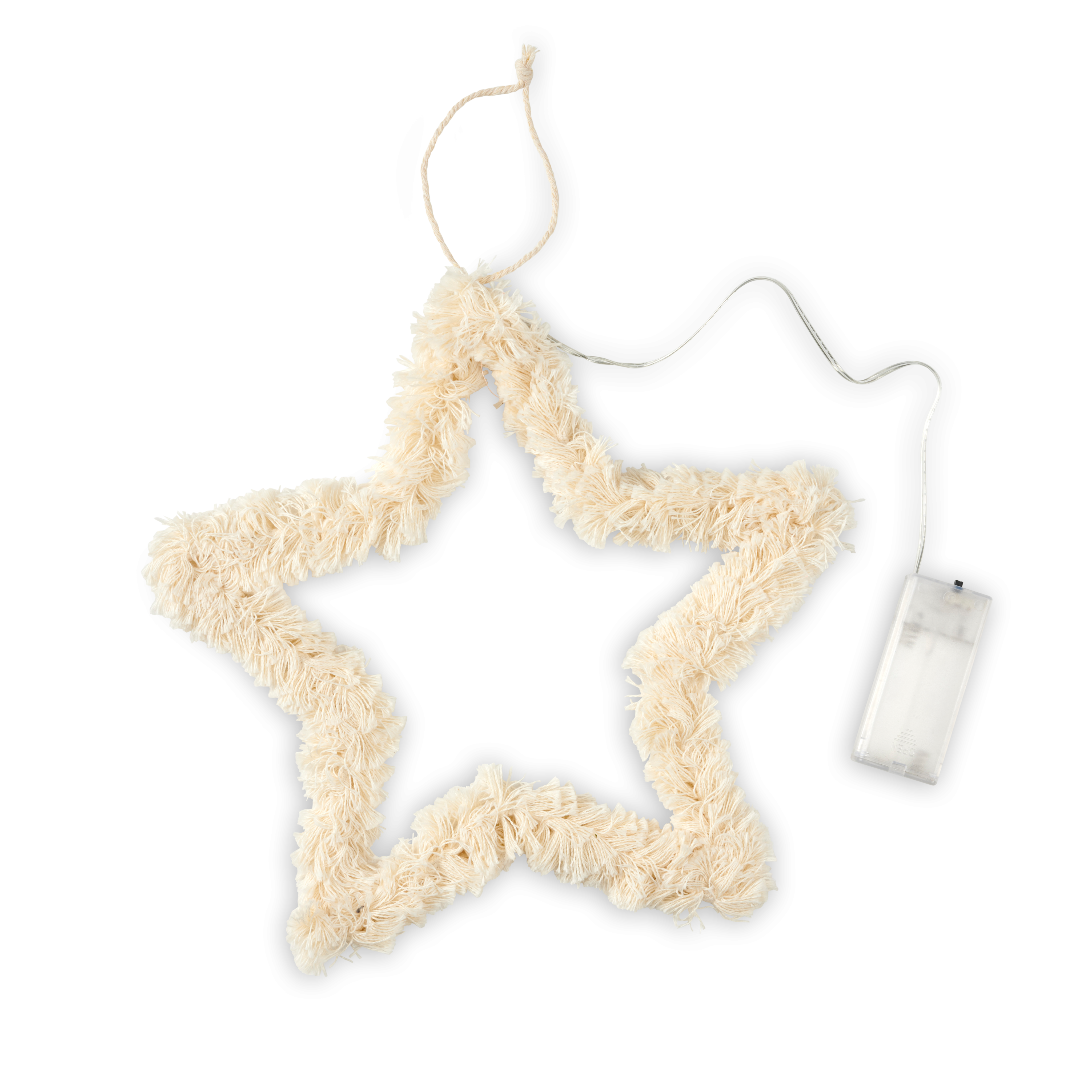 FLUFFY Hangdeco witH 25 x L 25 cm