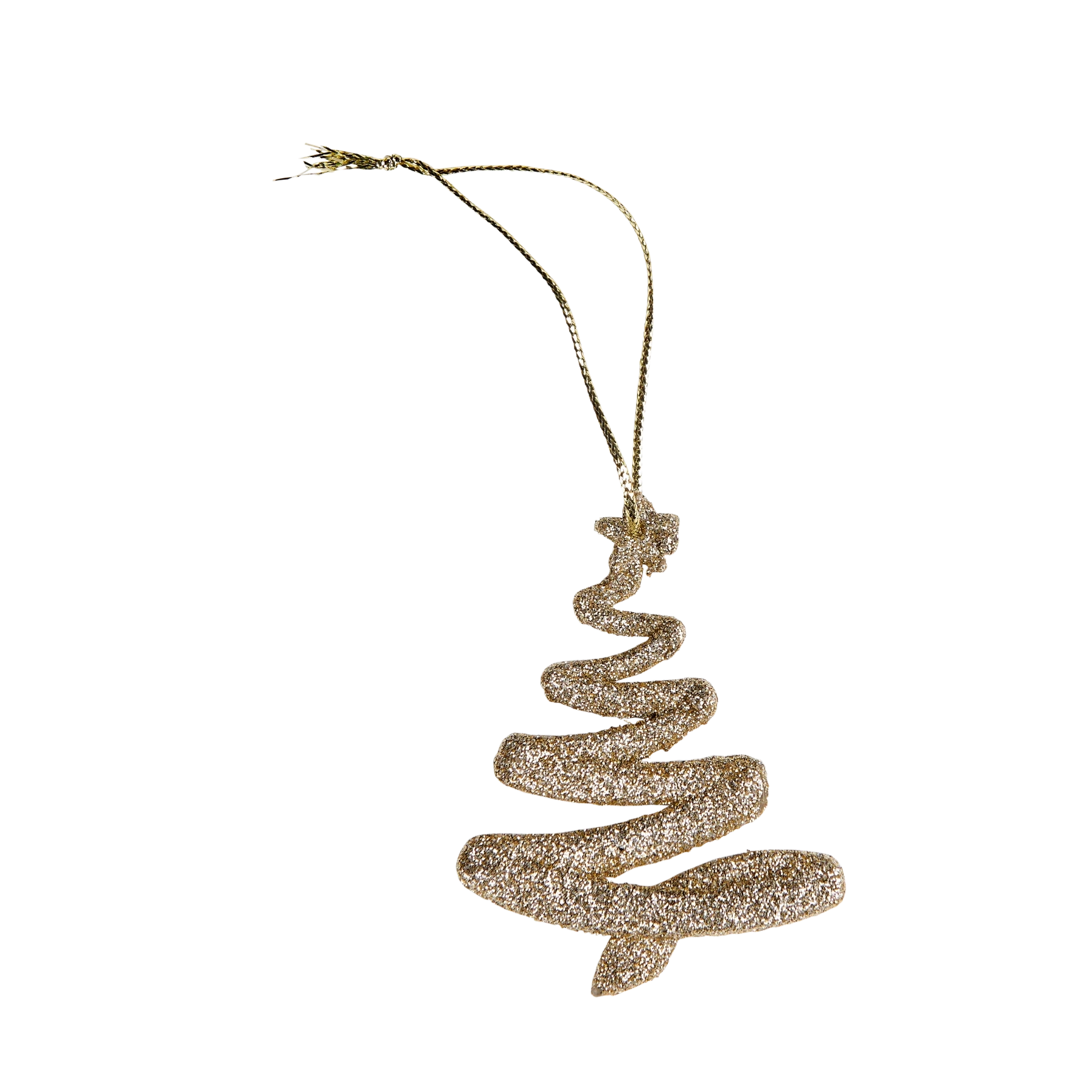 SWIRL Hangdecoratie goudH 8 x B 6,1 x D 0,5 cm