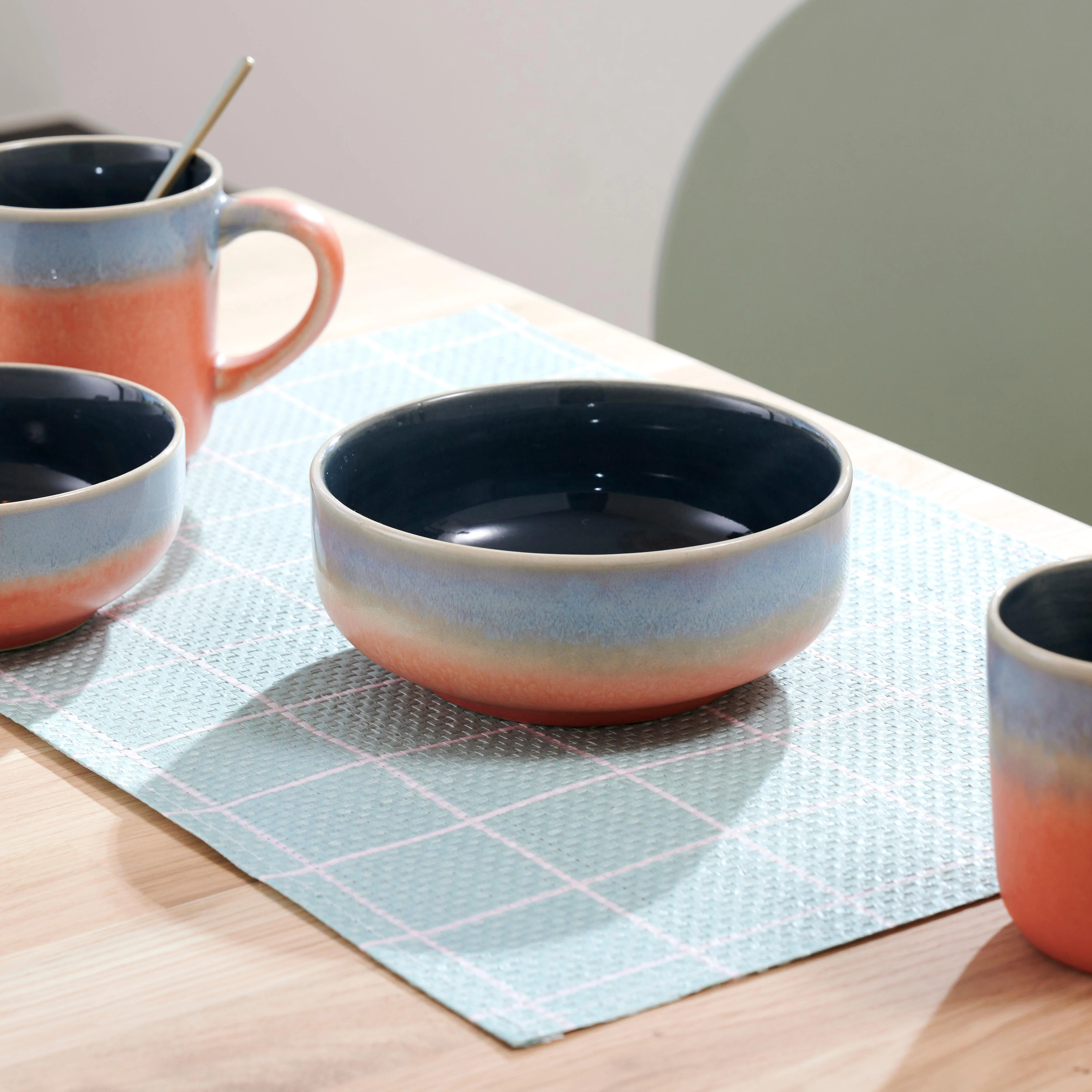 JESSIE ORANGE Bowl oranjeH 6 cm - Ø 15,5 cm