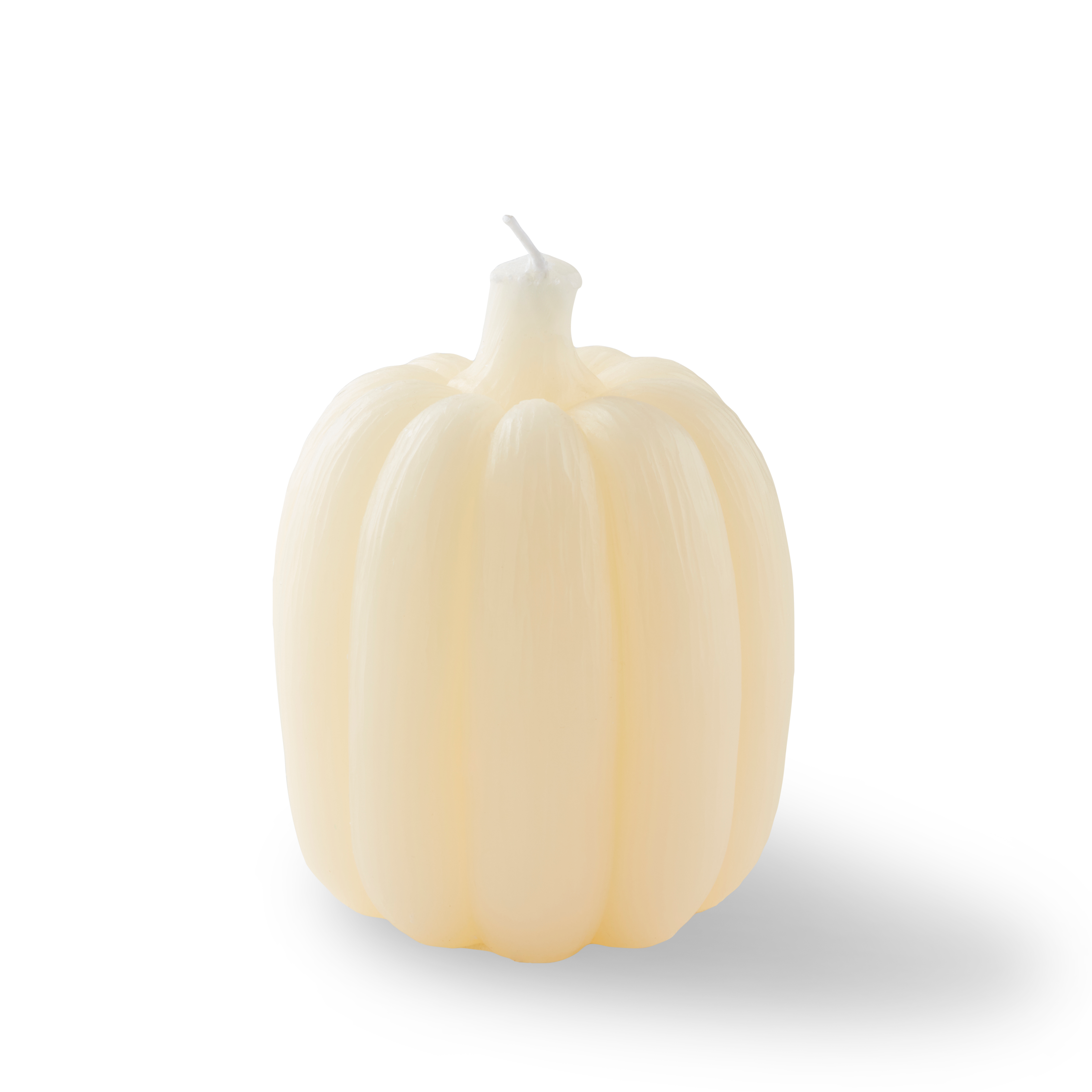 PUMPKIN Kaars oranjeH 12,5 cm - Ø 10 cm - CASA