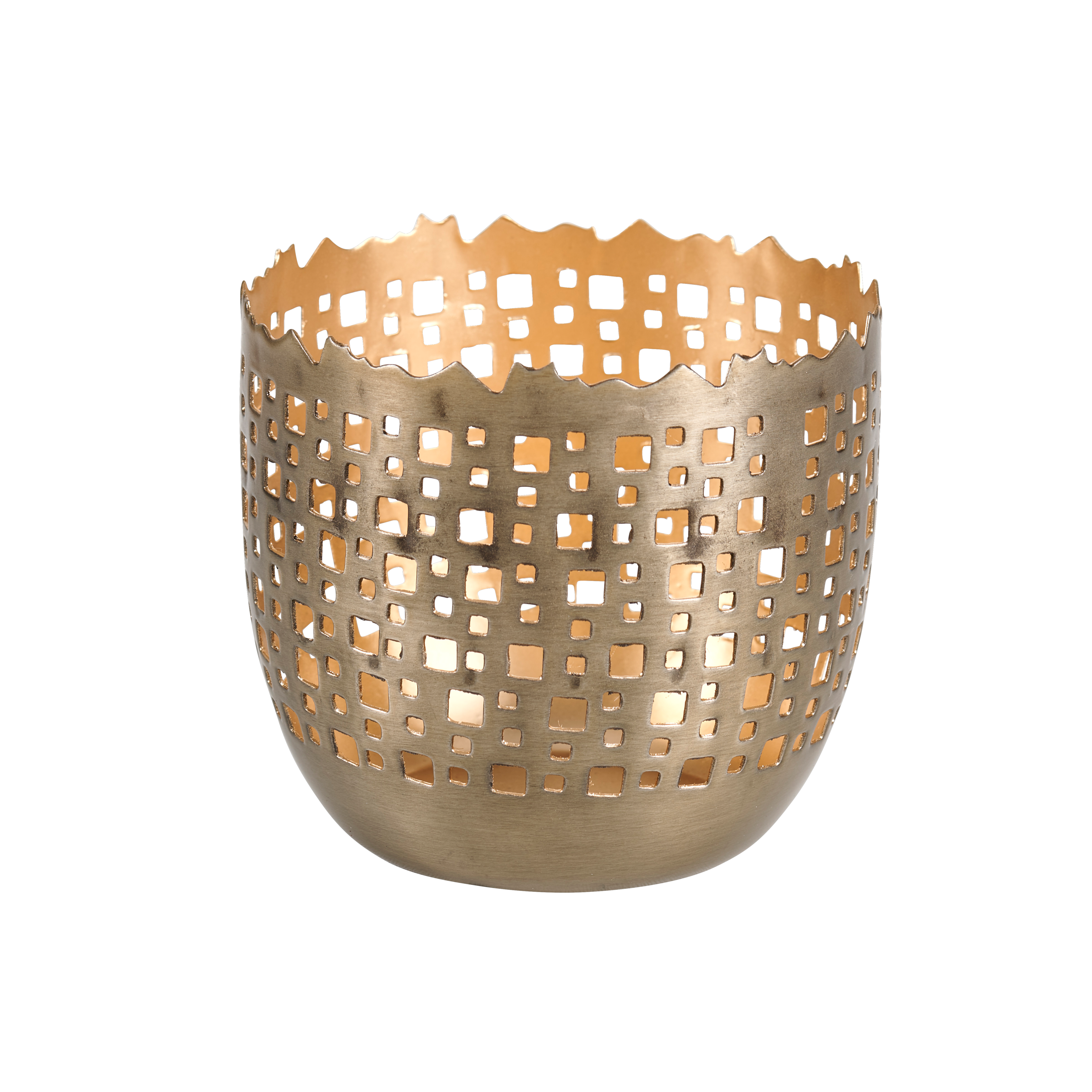 CASSIO Partylight goudH 9 cm - Ø 10 cm