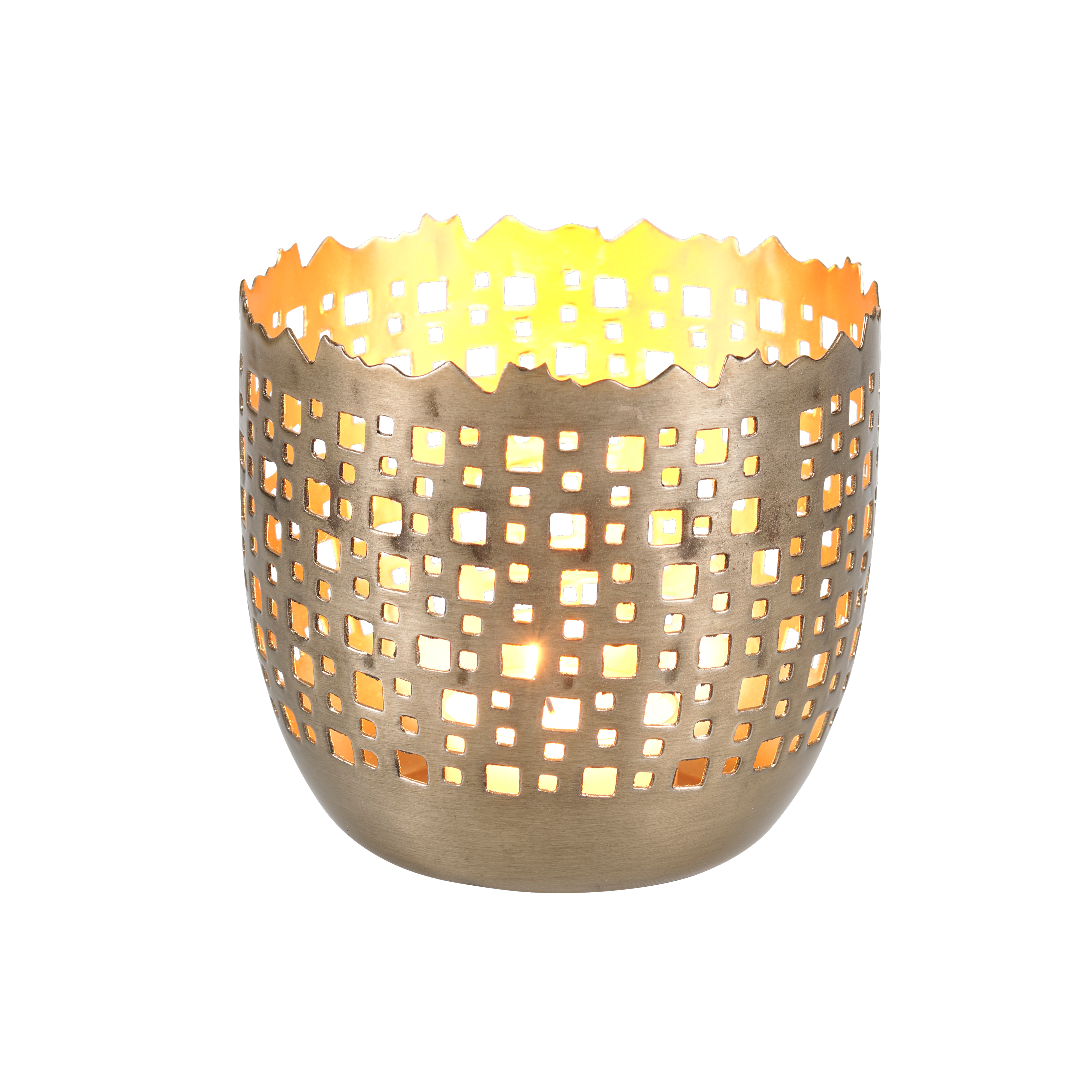 CASSIO Partylight goudH 9 cm - Ø 10 cm